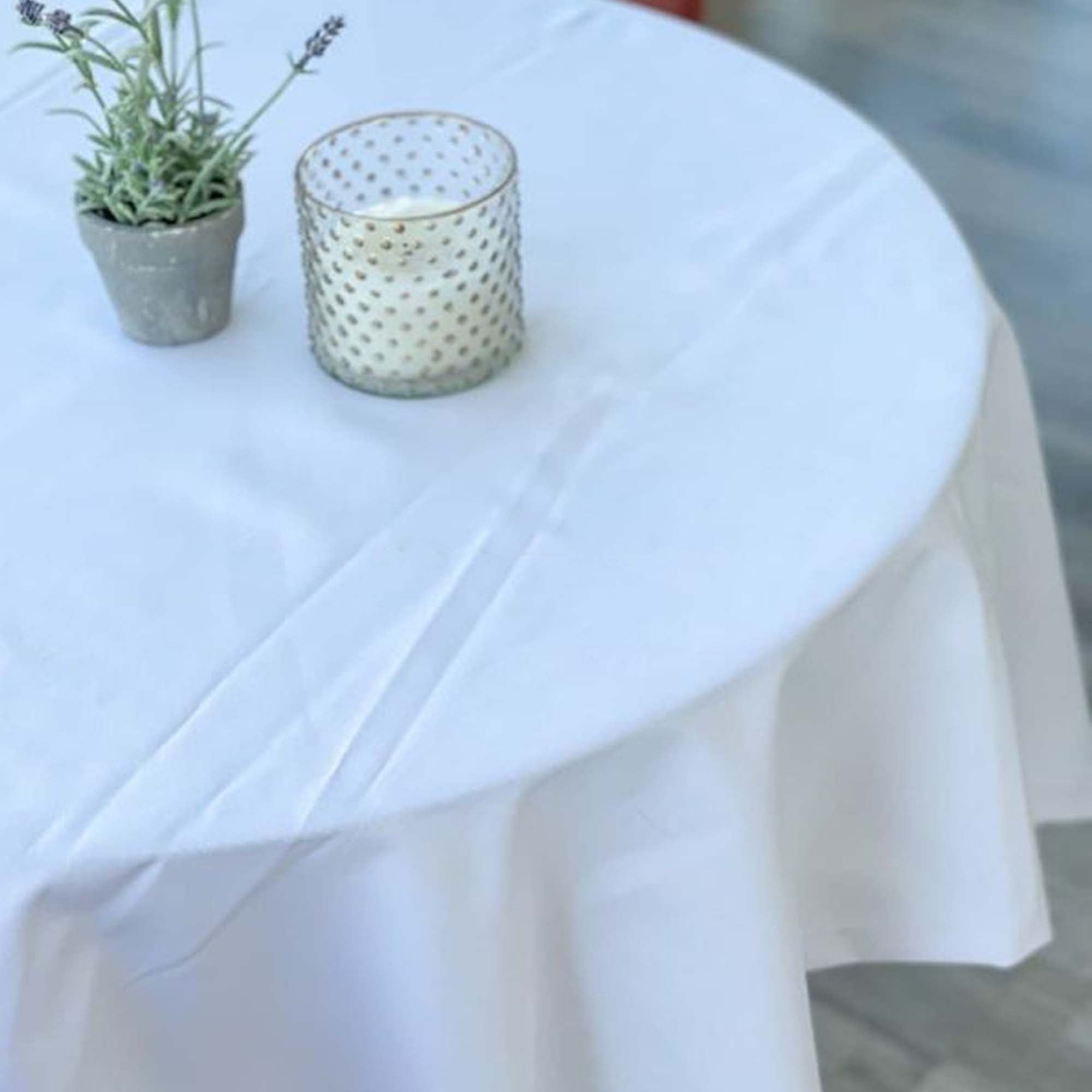 Скатертина WHITE, непромокаюча - зображення 2