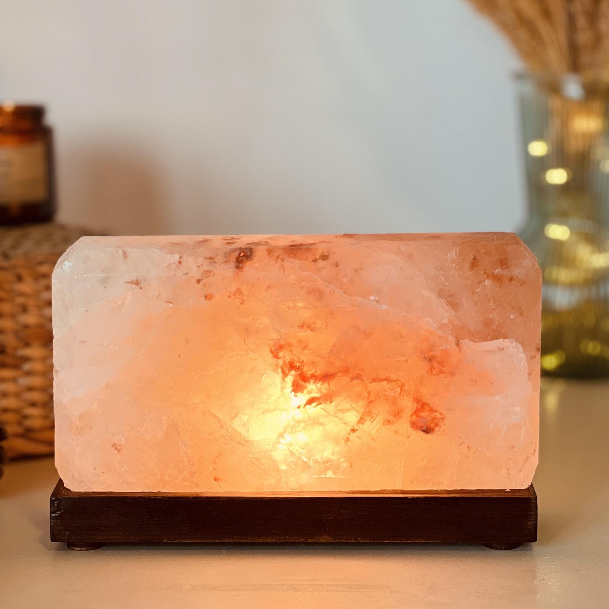Соляная лампа ПРЯМОКУТНИК ГОРИЗОНТАЛЬНЫЙ