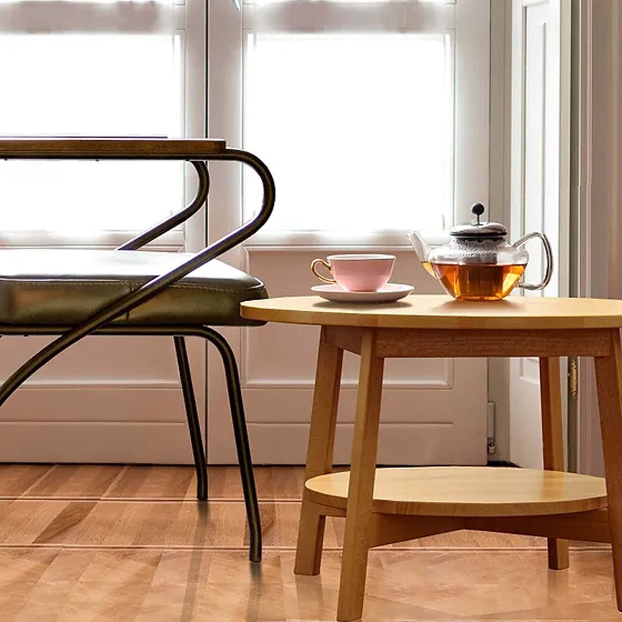 Стіл кавовий HJUL з бука - зображення 2