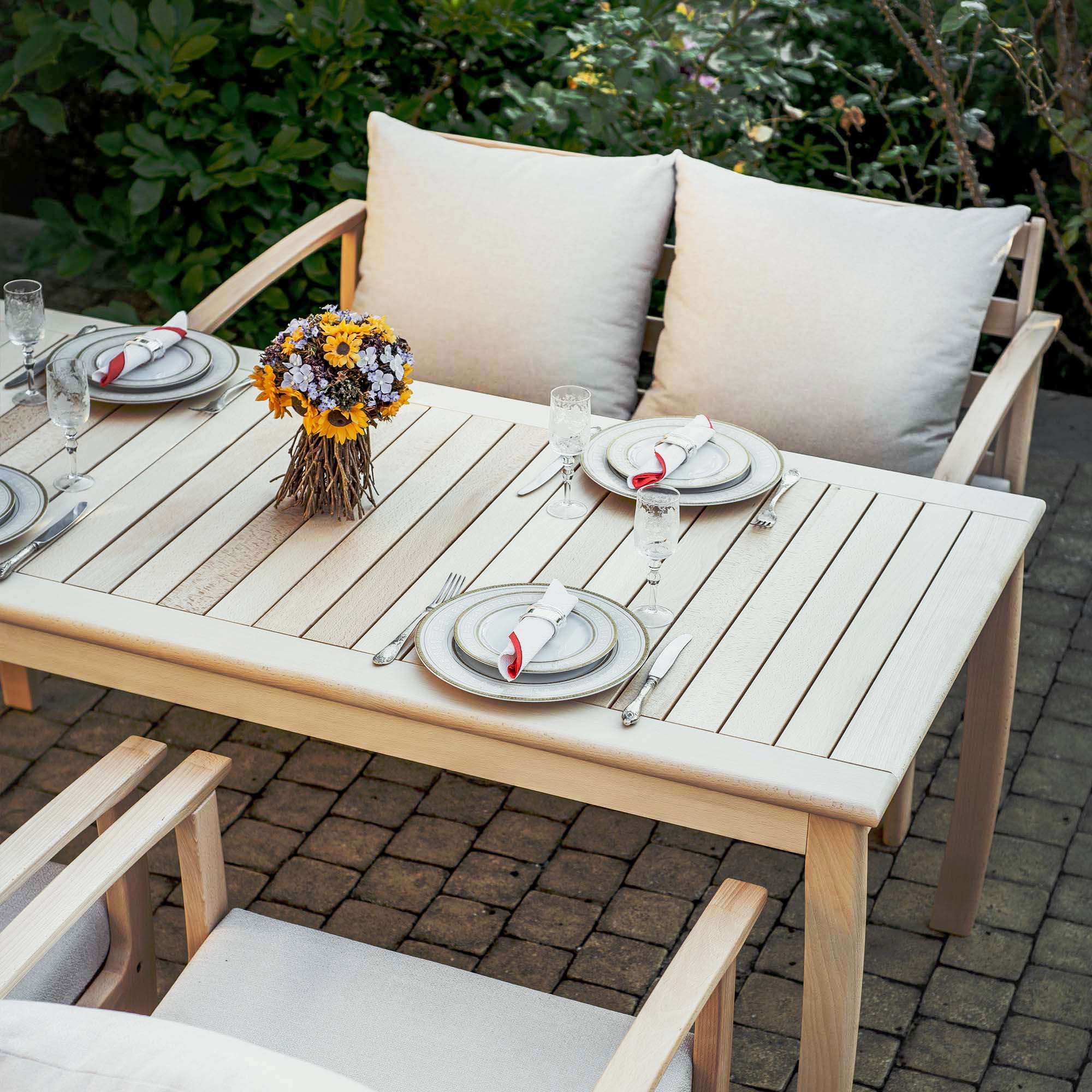 Стіл LEGATO 160 х 80 см, бук натурального кольору - зображення 1