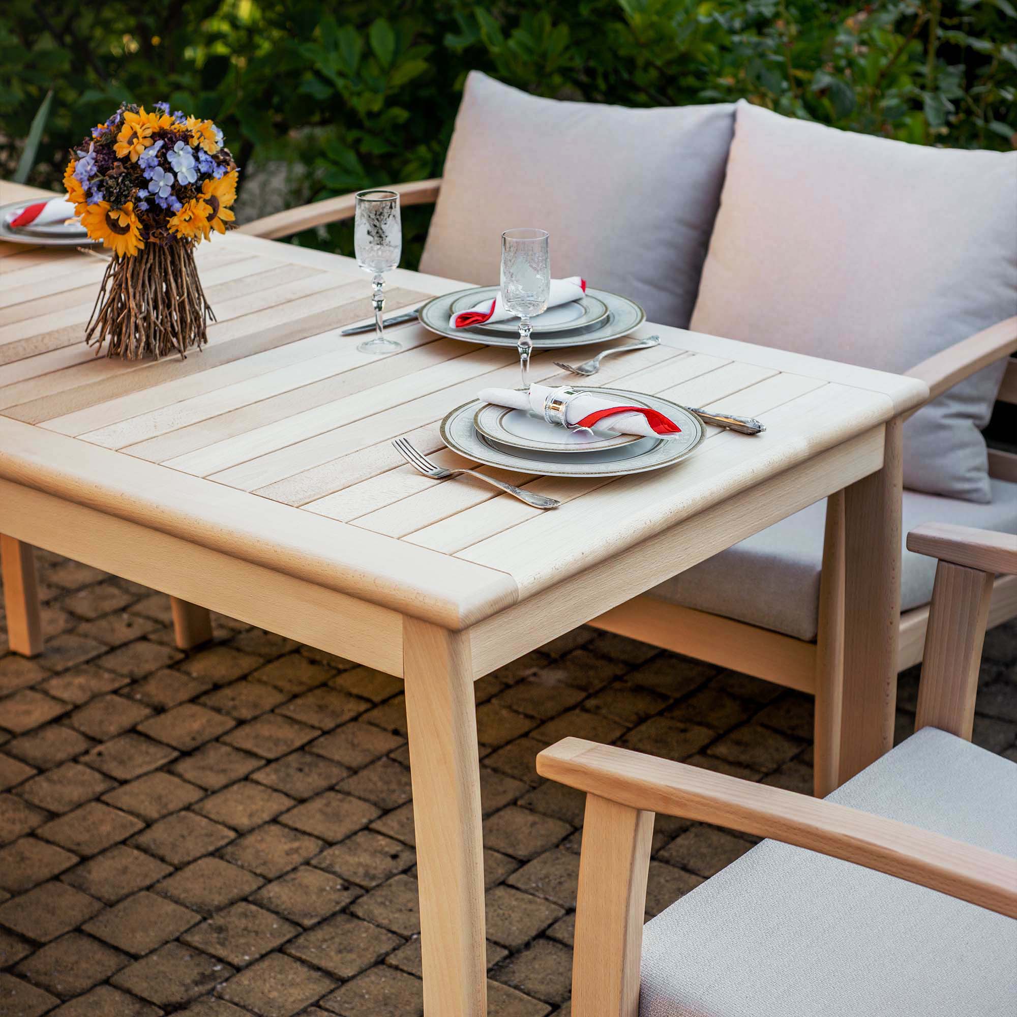 Стіл LEGATO 160 х 80 см, бук натурального кольору - зображення 4