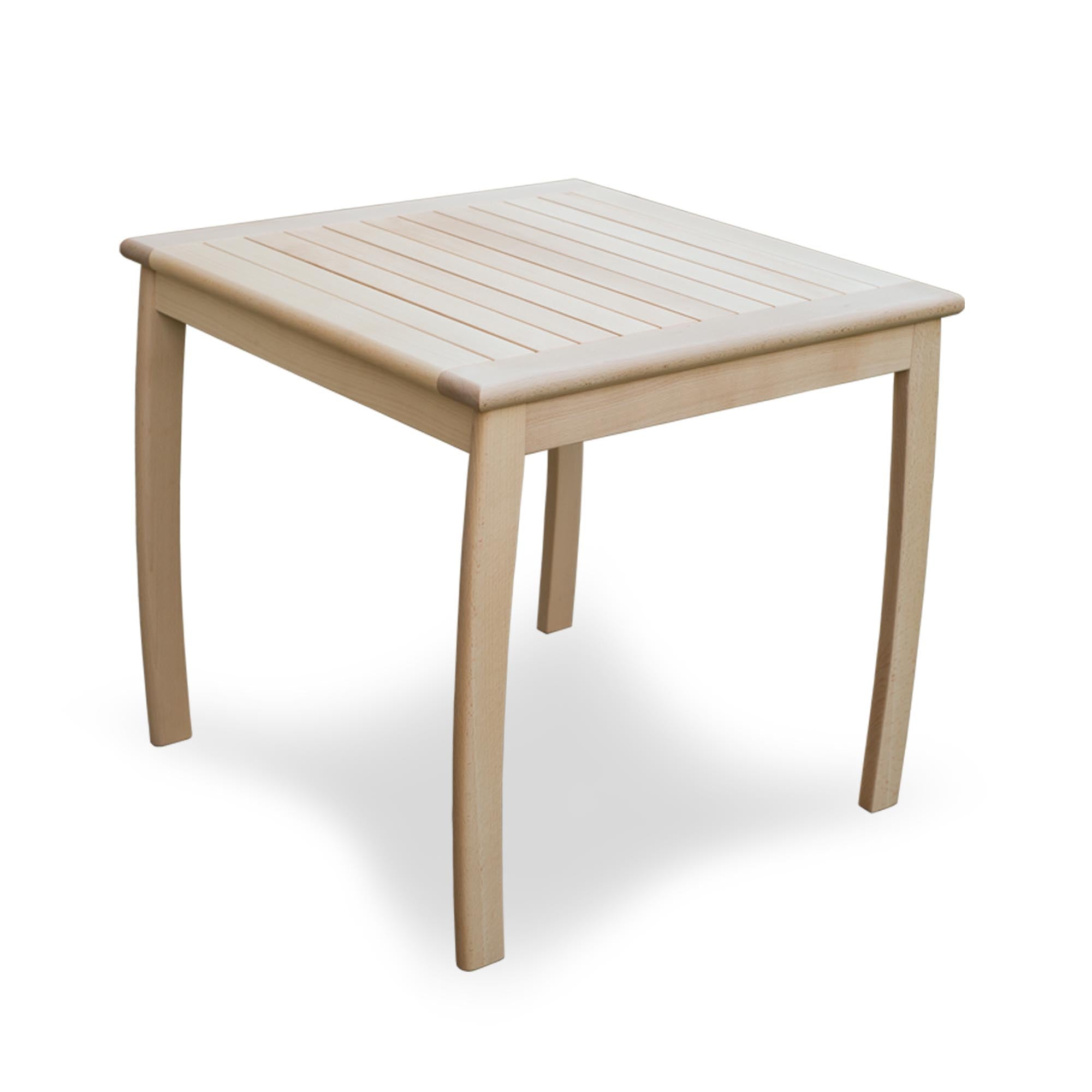 Стіл LEGATO 80 х 80 см, бук натурального кольору