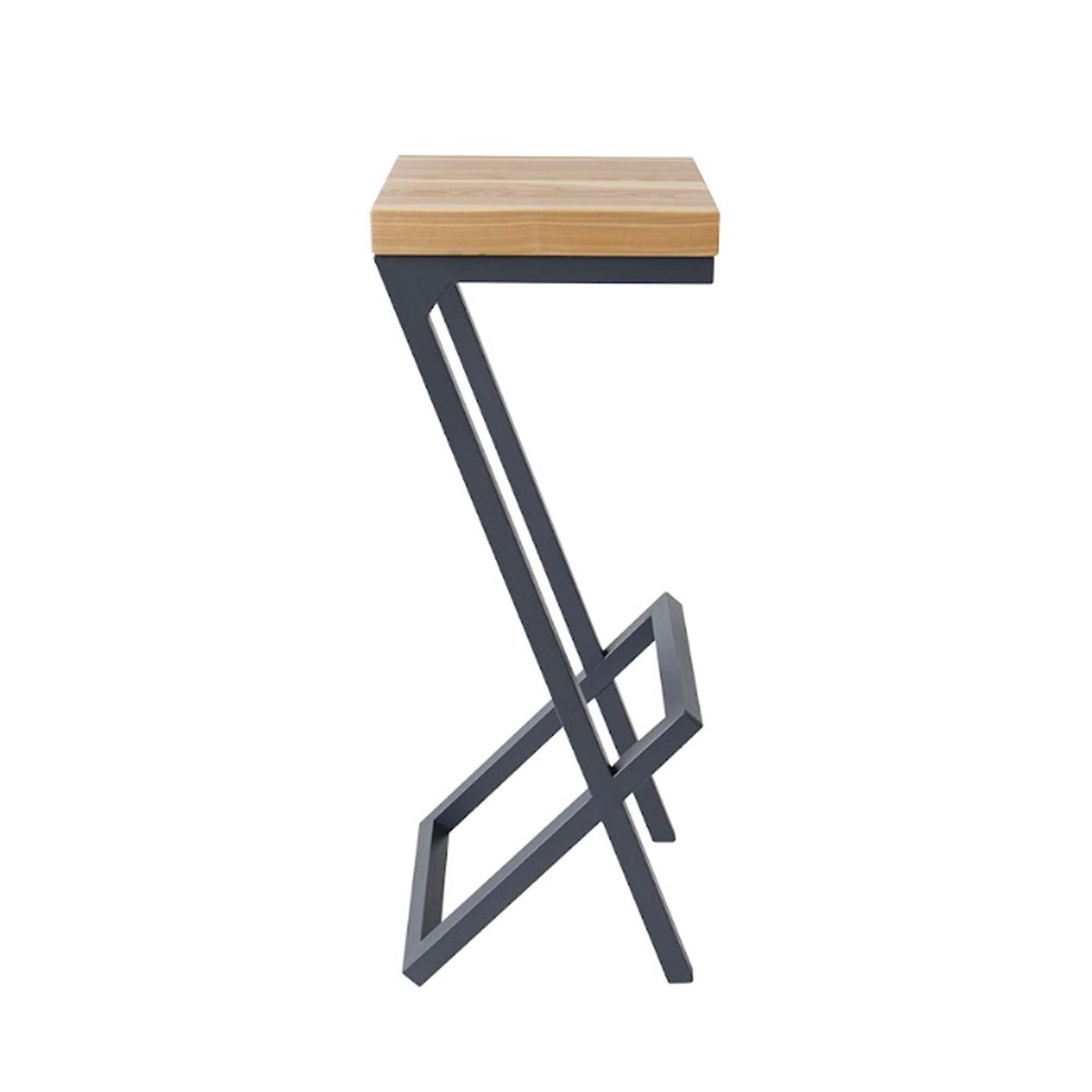 Стілець барний СУМАХ, натуральне дерево - зображення 2