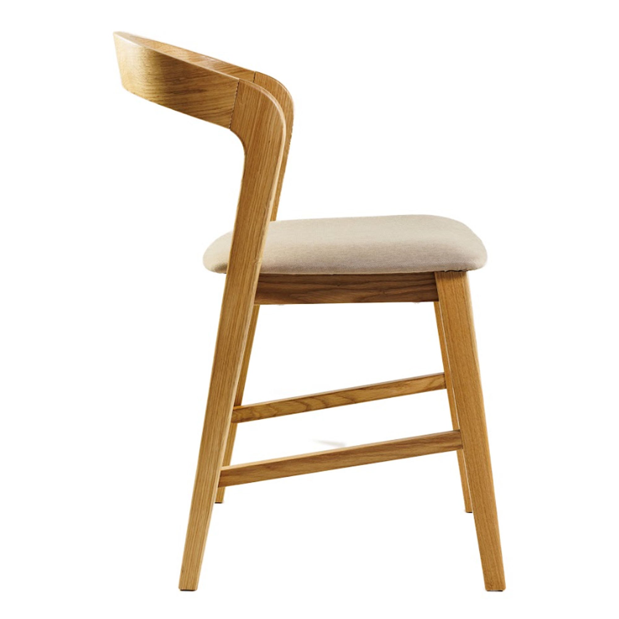 Стілець обідній FLOKI NEW з дуба, натуральний