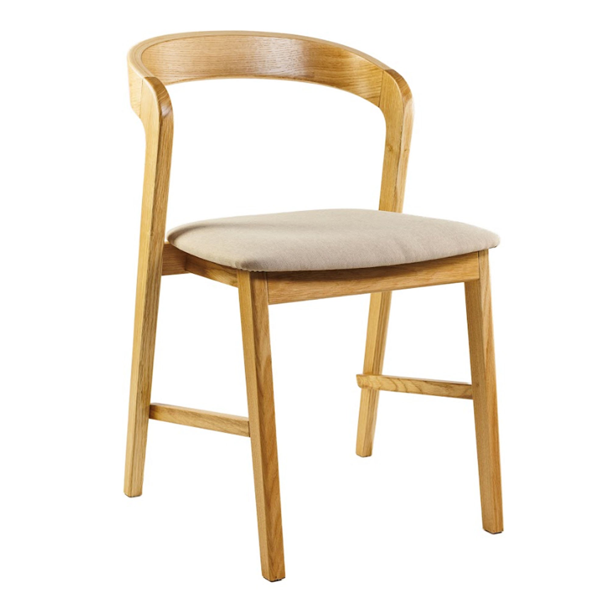 Стілець обідній FLOKI NEW з дуба, натуральний