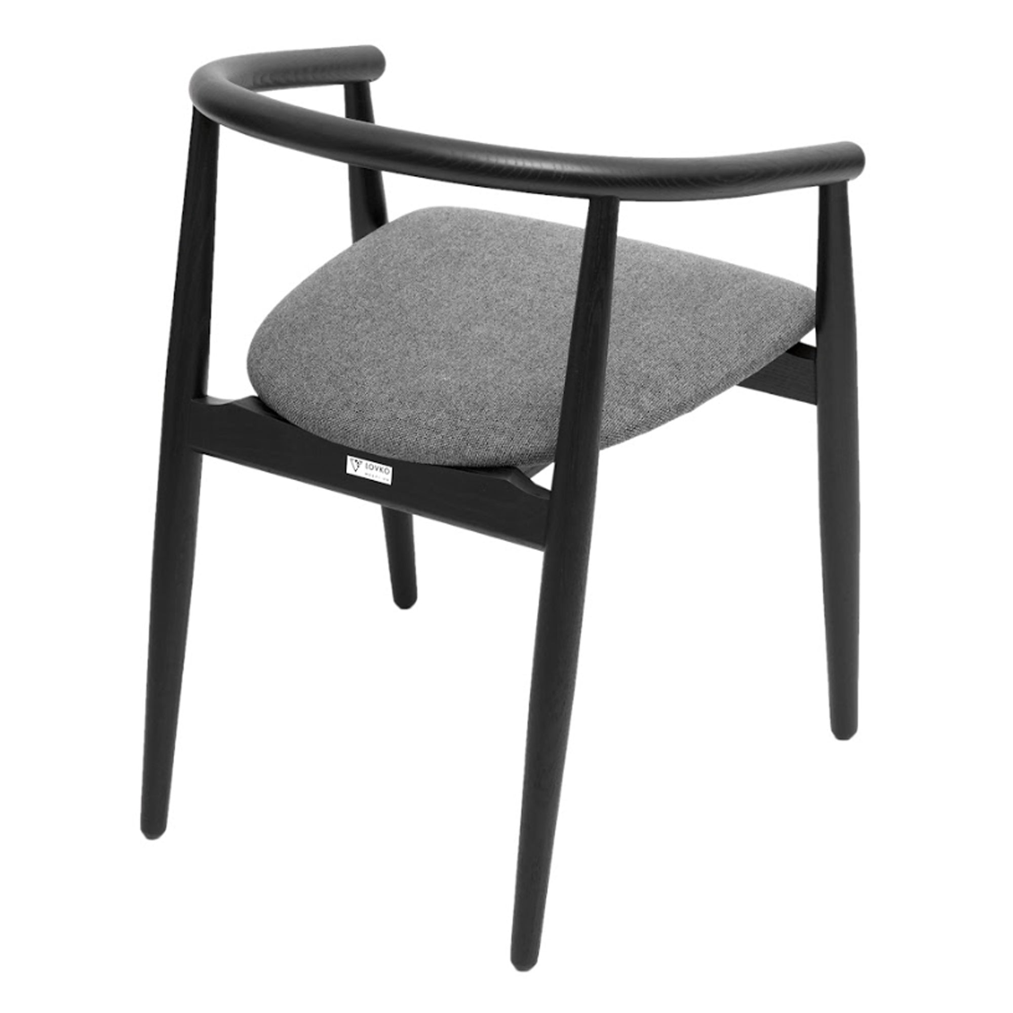 Стілець MAMONT з ясена, чорний