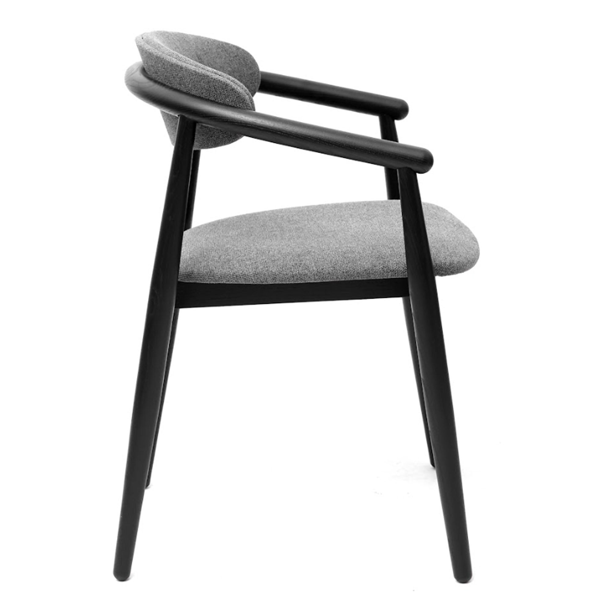 Стілець MAMONT SOFT з ясена, чорний