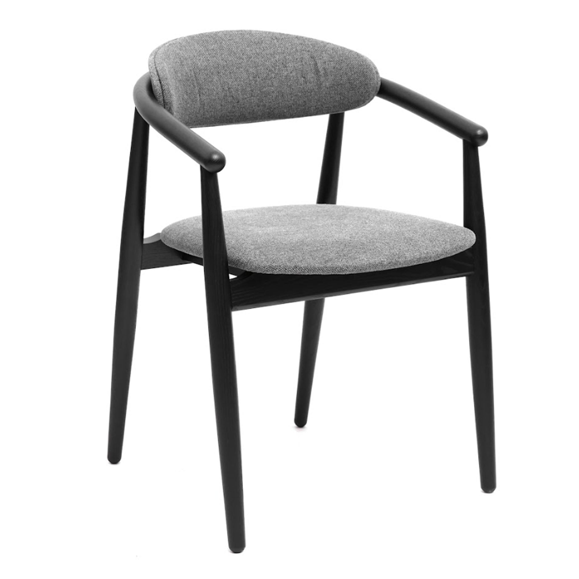 Стілець MAMONT SOFT з ясена, чорний