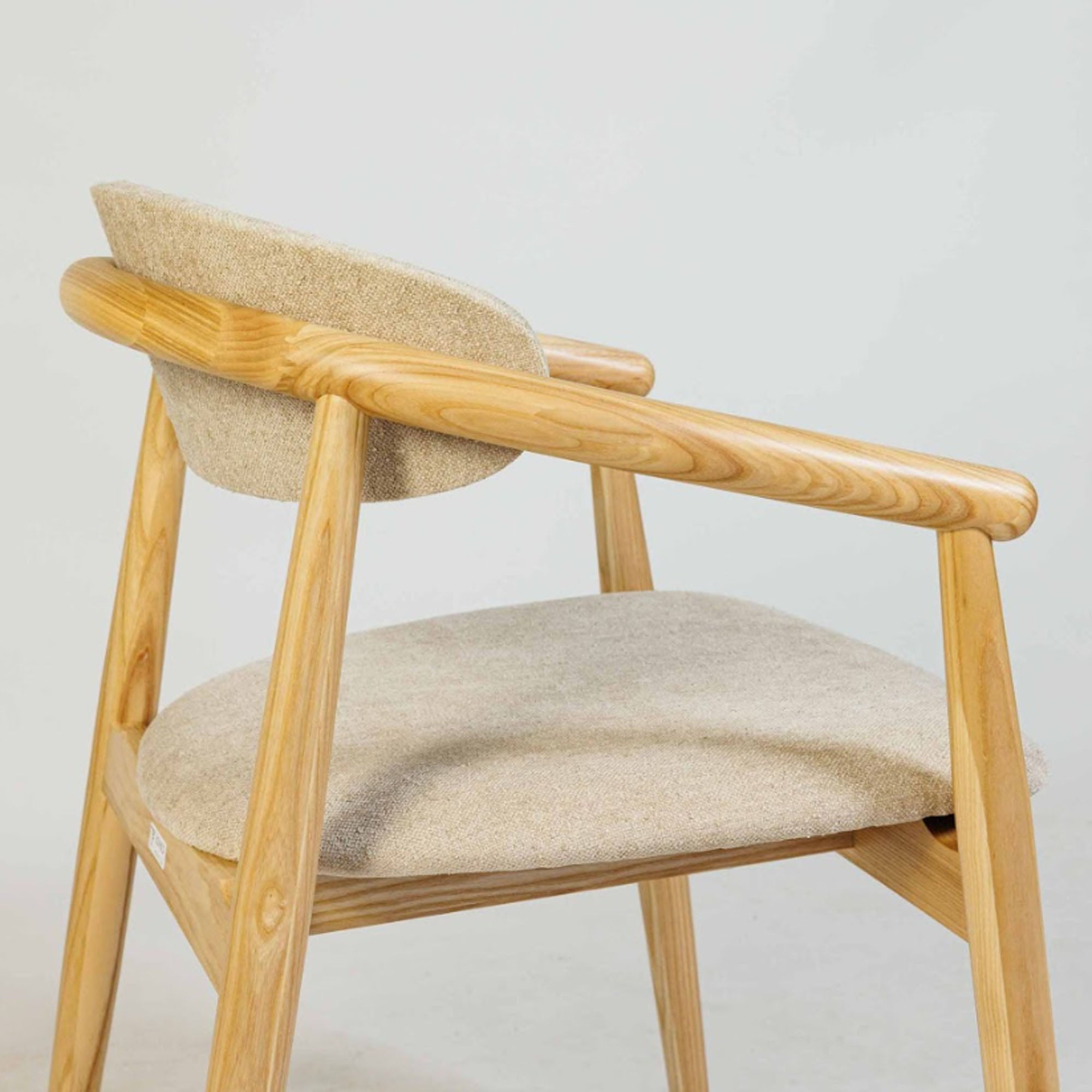 Стілець MAMONT SOFT з ясена, натуральний