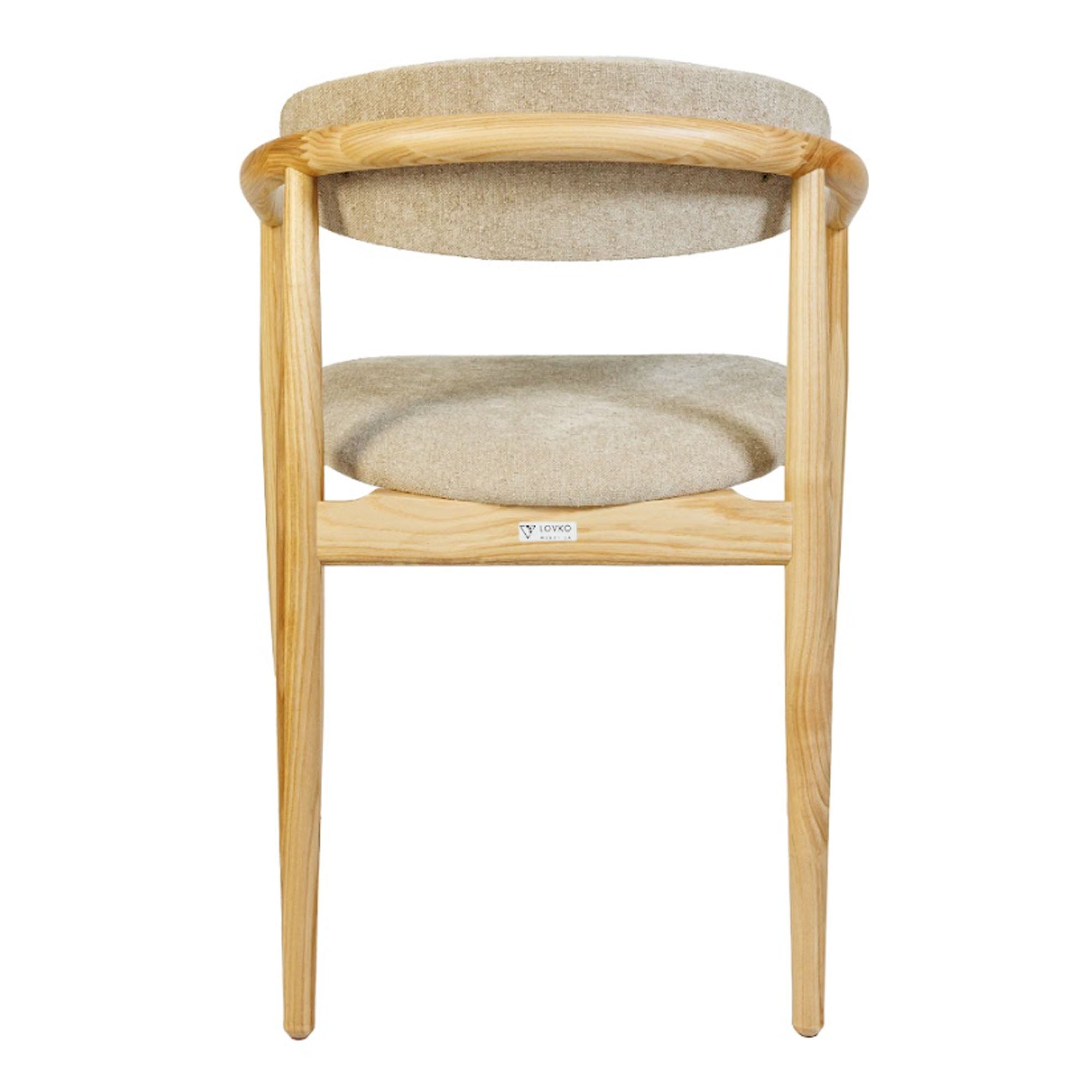 Стілець MAMONT SOFT з ясена, натуральний