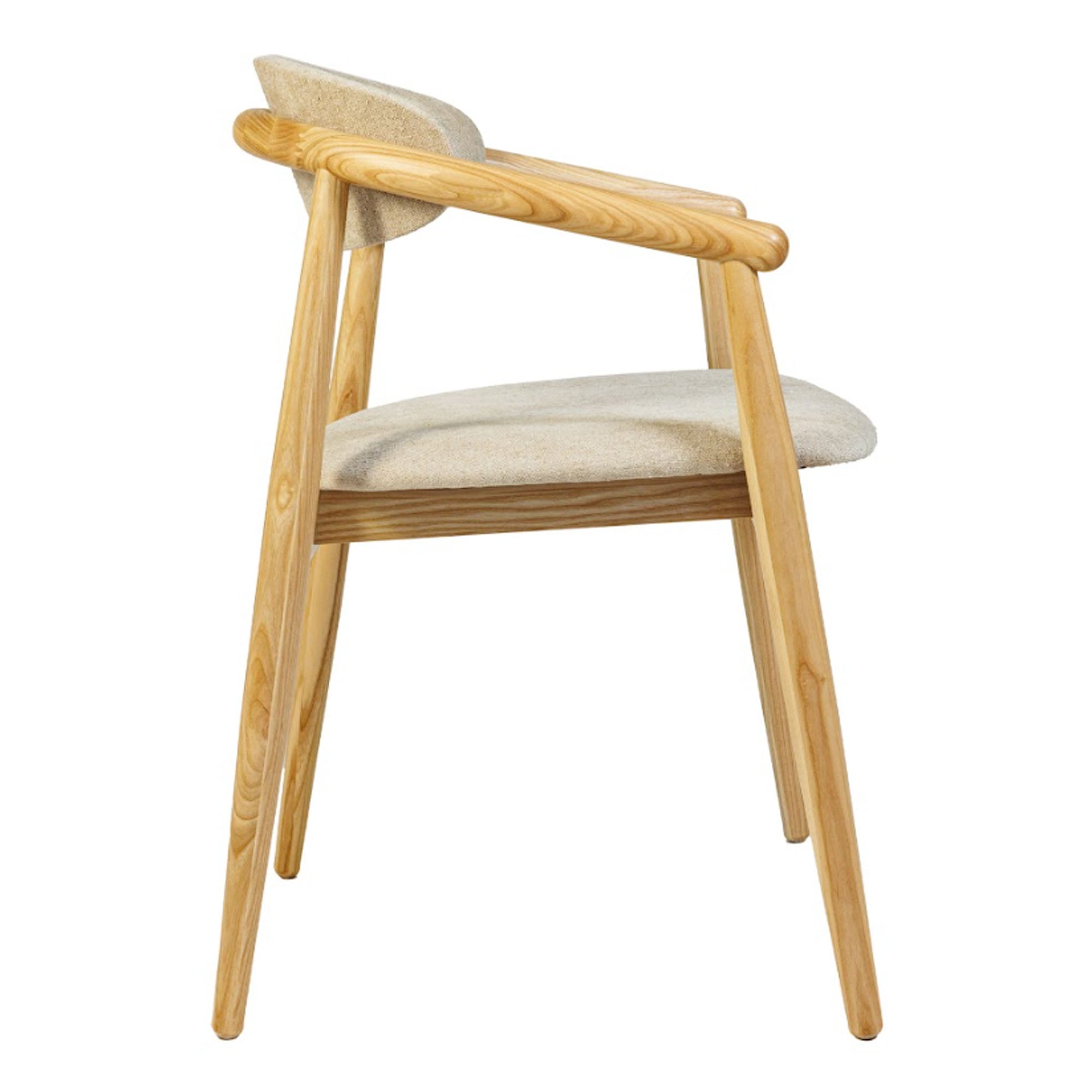 Стілець MAMONT SOFT з ясена, натуральний