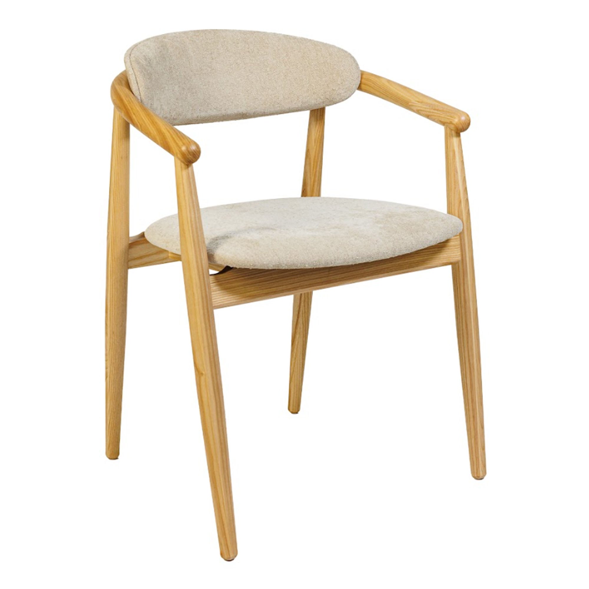 Стілець MAMONT SOFT з ясена, натуральний