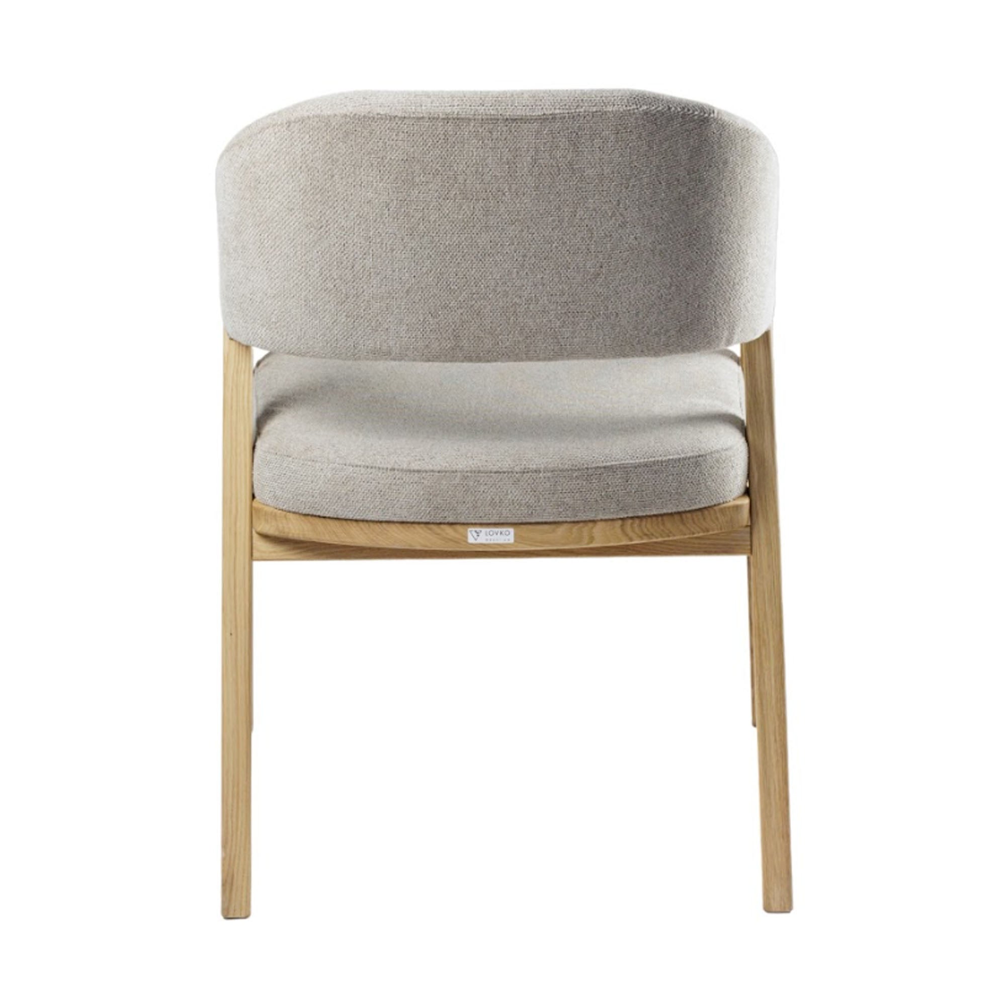 Стілець OTIS BIG з дуба, натуральний