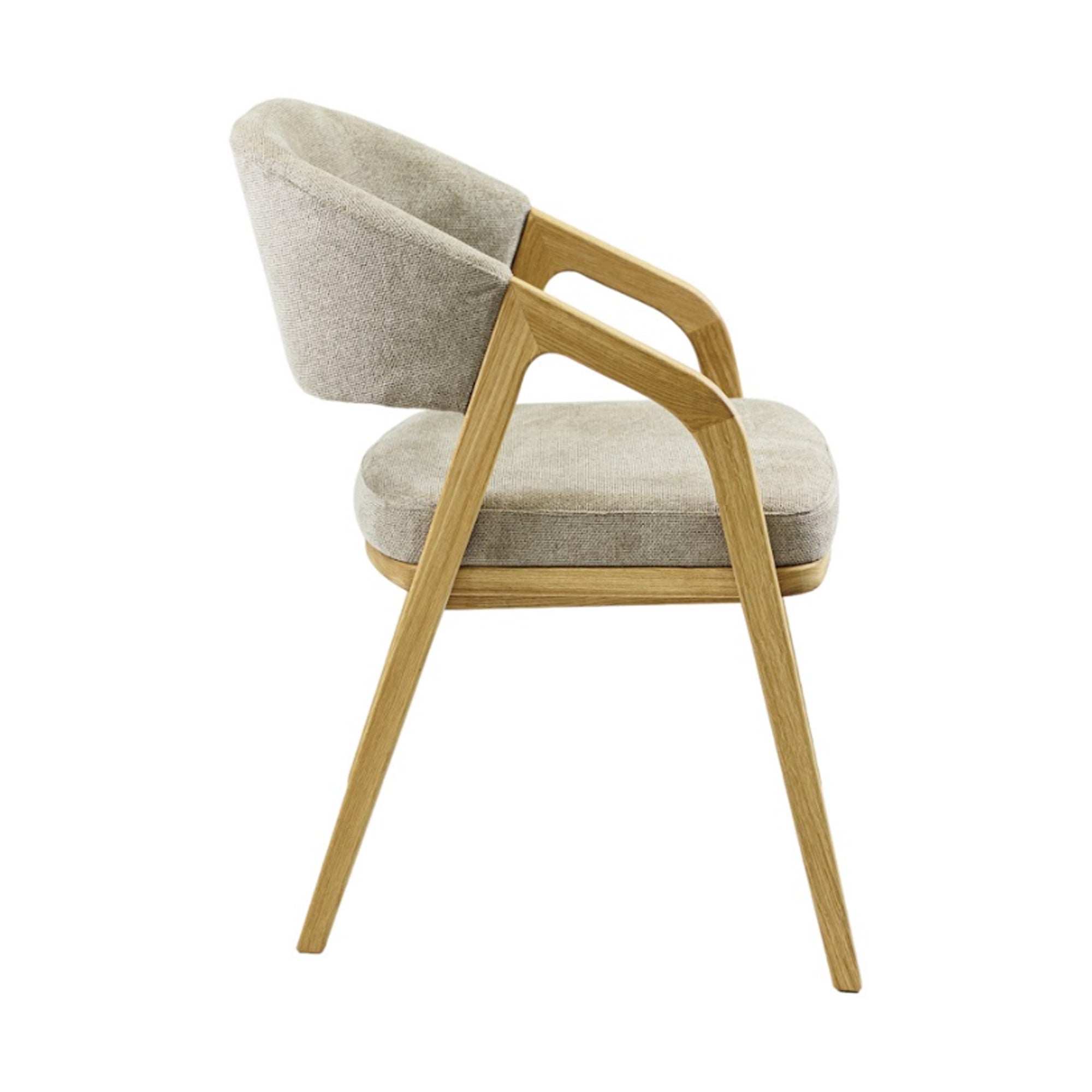 Стілець OTIS з дуба, натуральний