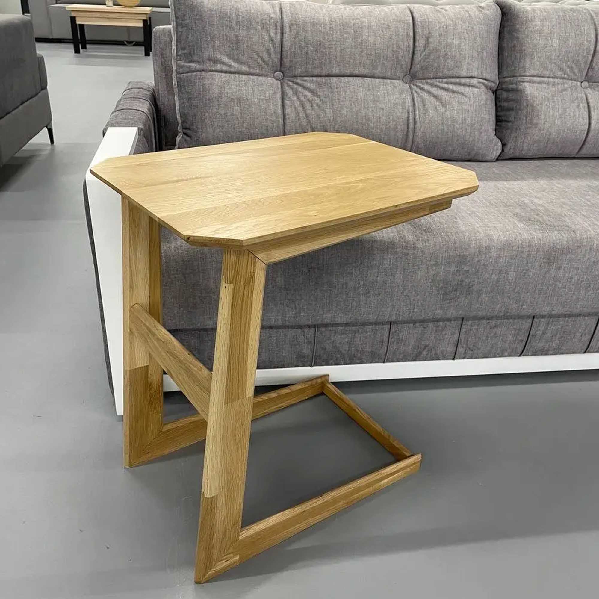 Столик приліжковий, дубовий - зображення 2