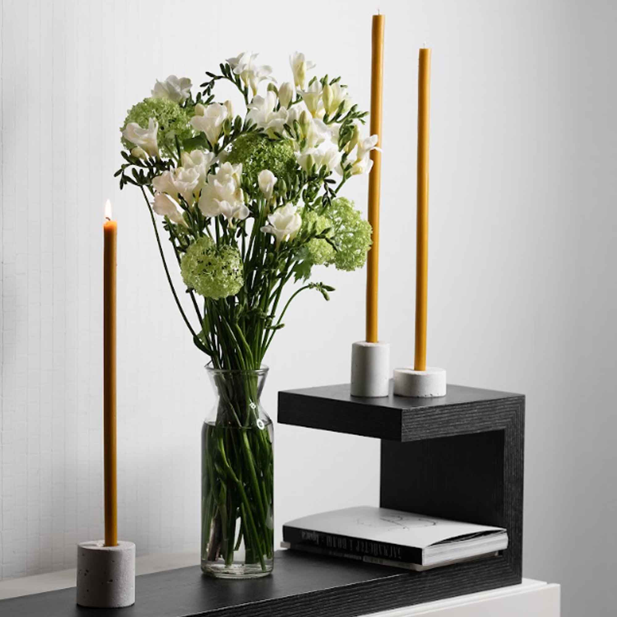 Свічка столова з бджолиного воску