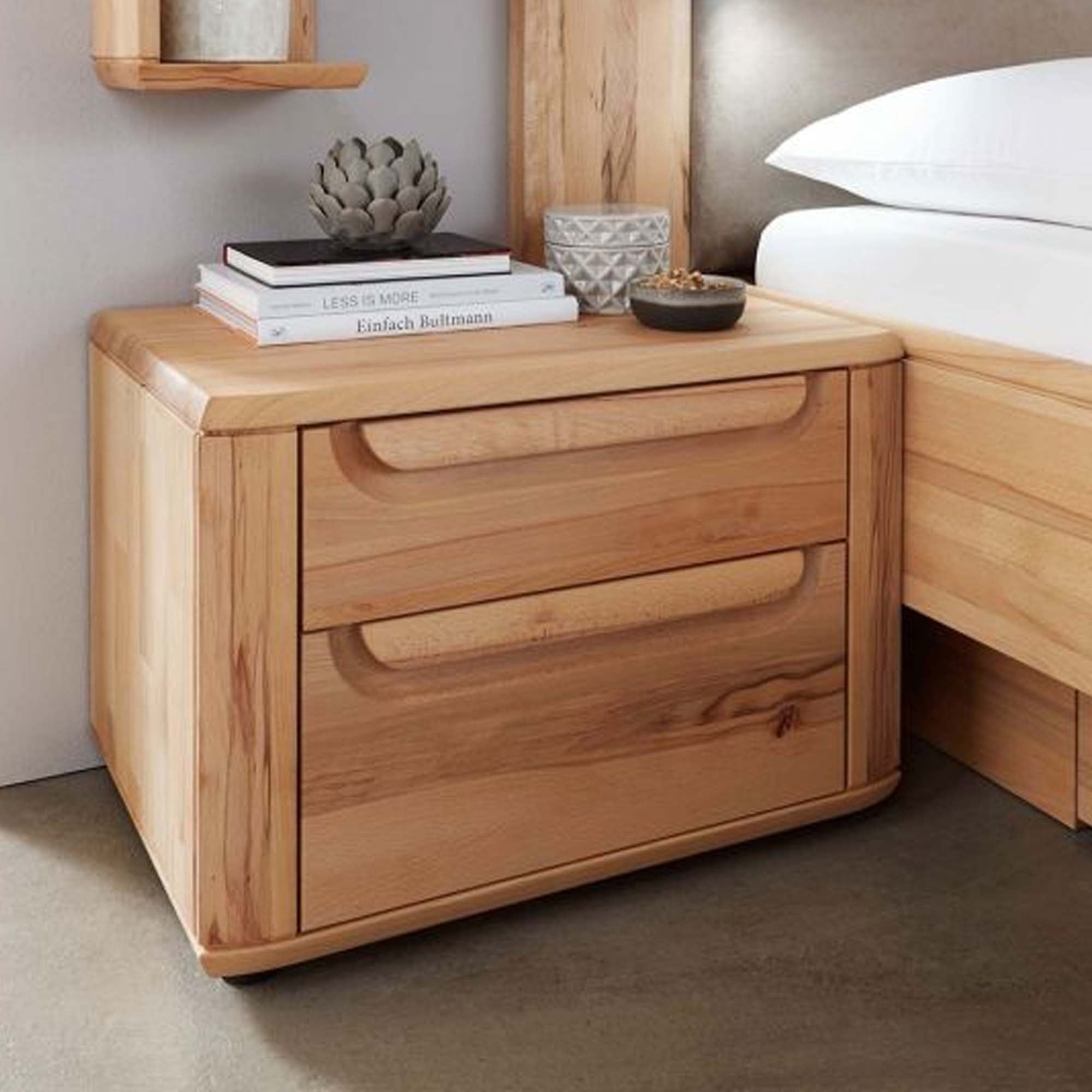 Тумбочка приліжкова ГЛОРІЯ, бук - зображення 1