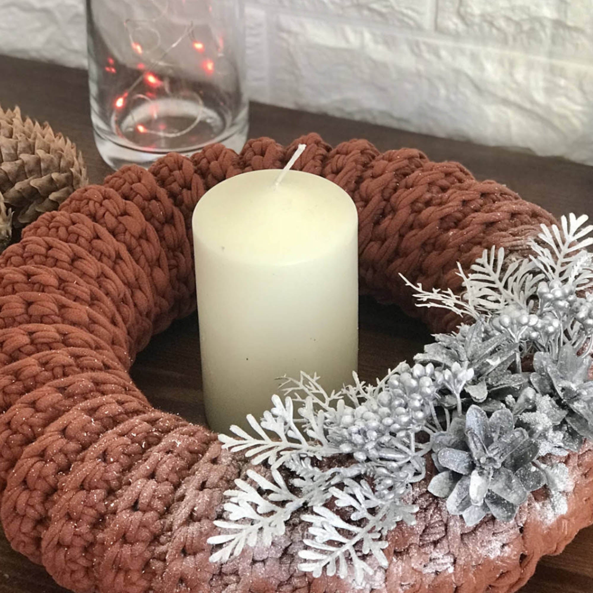 Веночек, новогодний декор