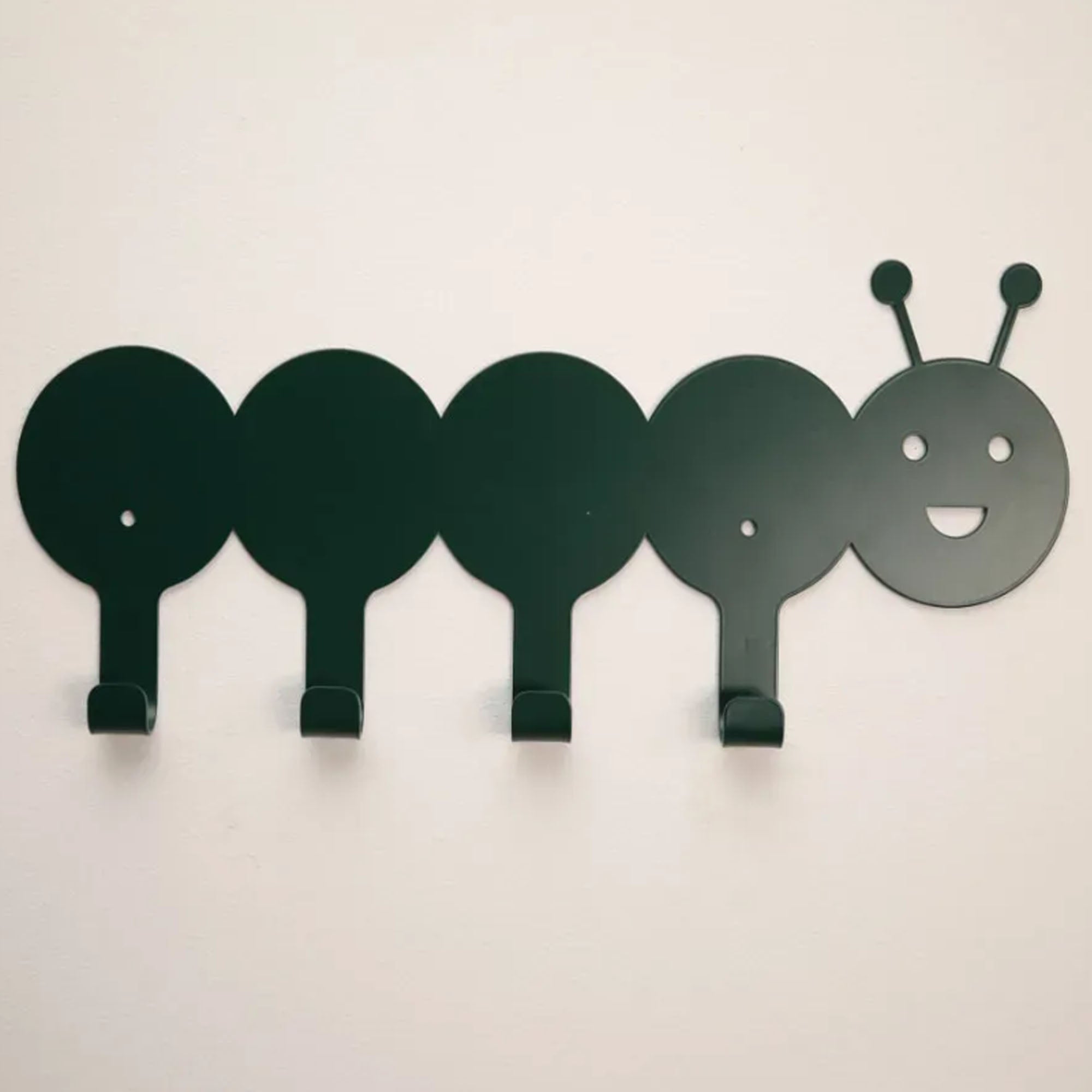 Вішалка дитяча ГУСЕНИЦЯ, металева