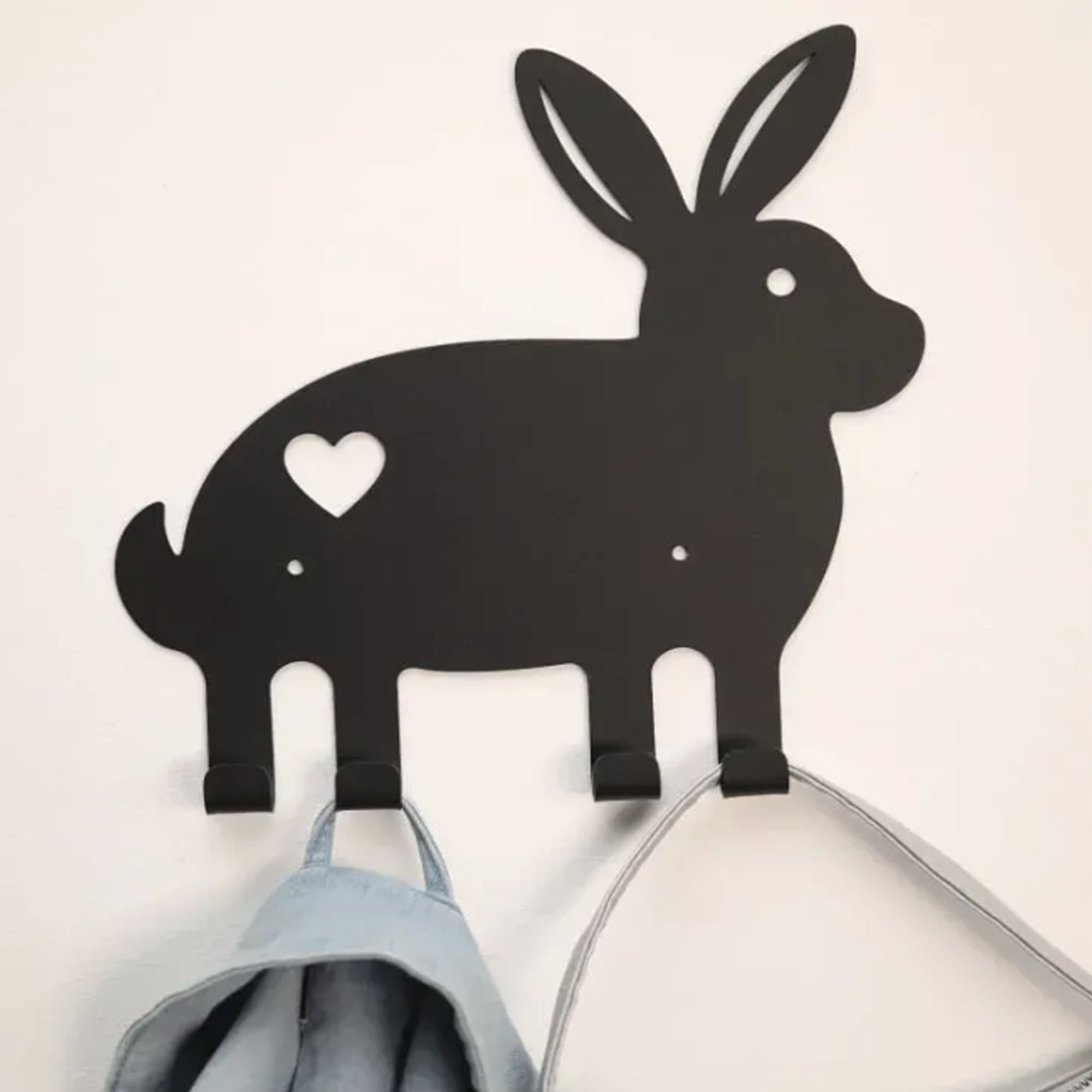 Вішалка дитяча ЗАЙЧИК, металева