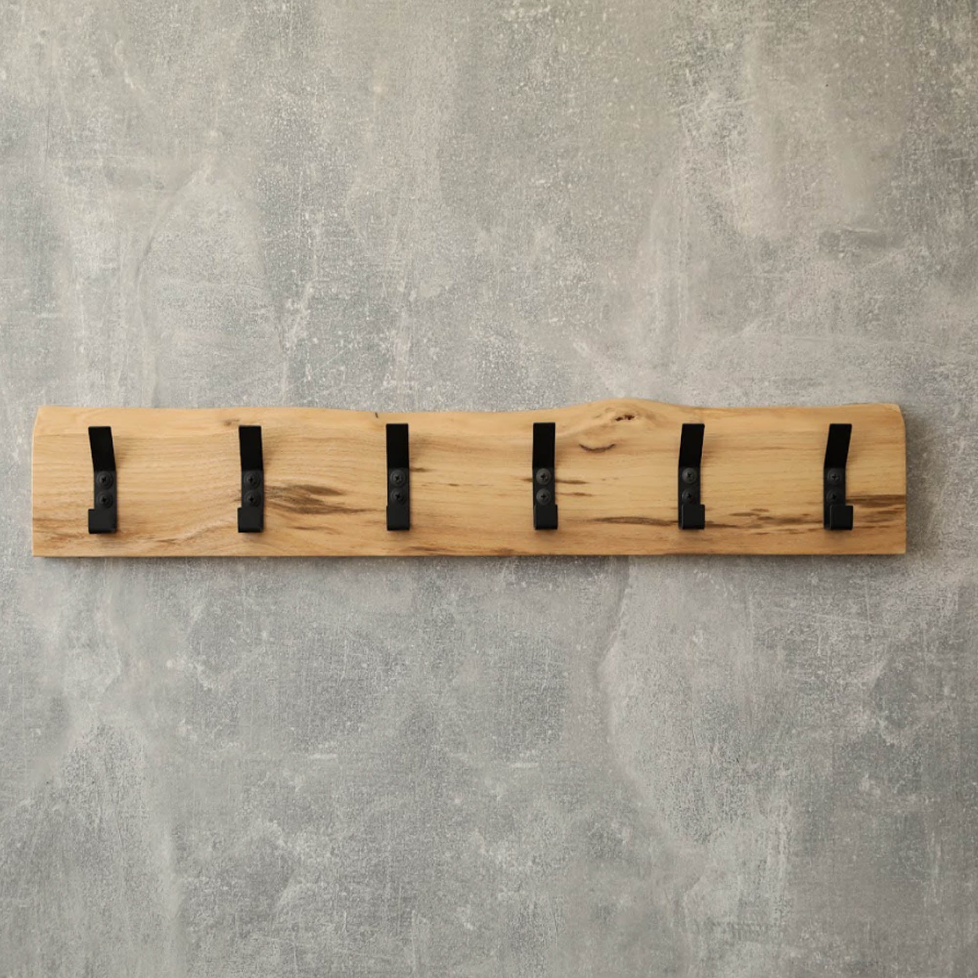 Вішалка LIVE EDGE з гачками