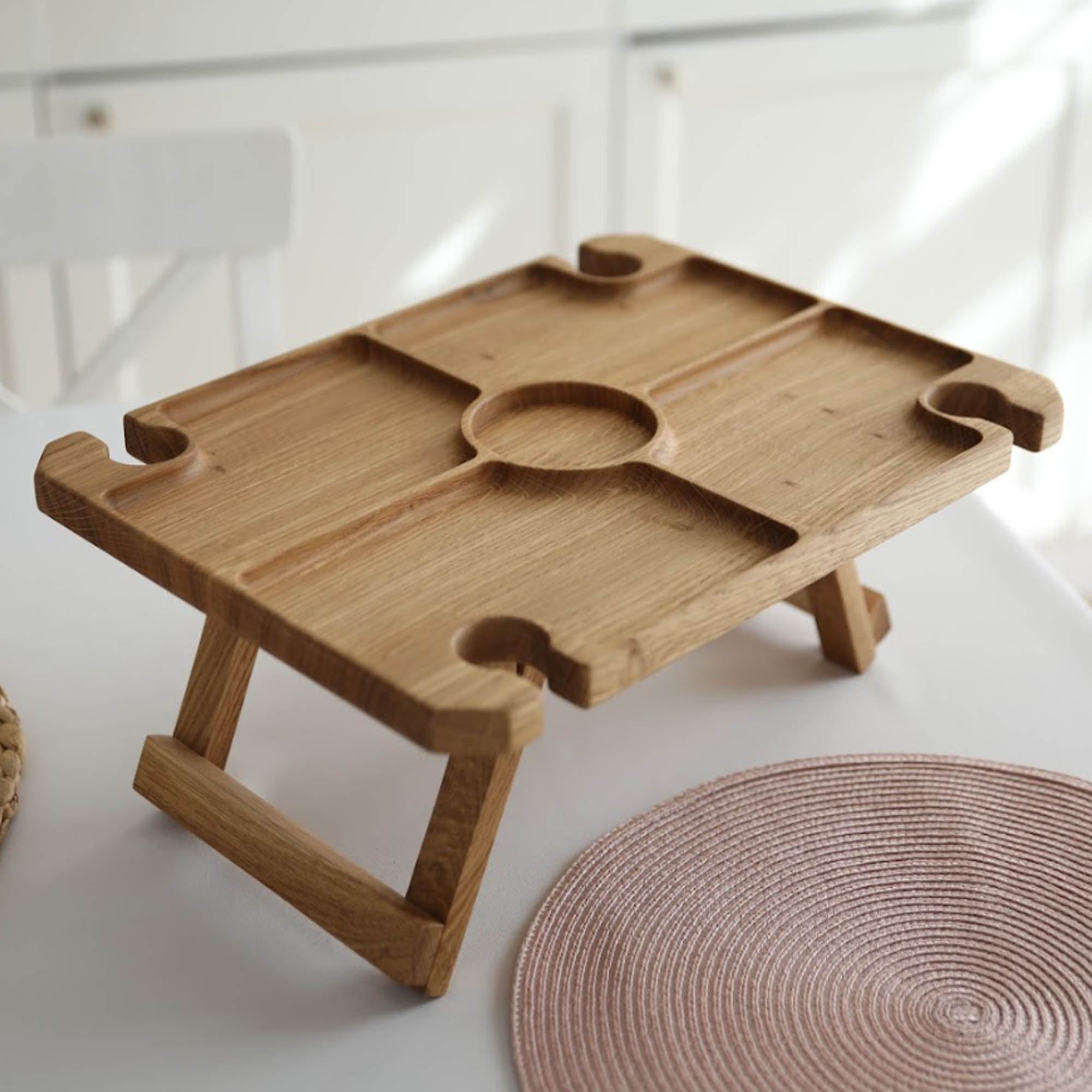 Винний столик БЕСІДА на 4 келиха