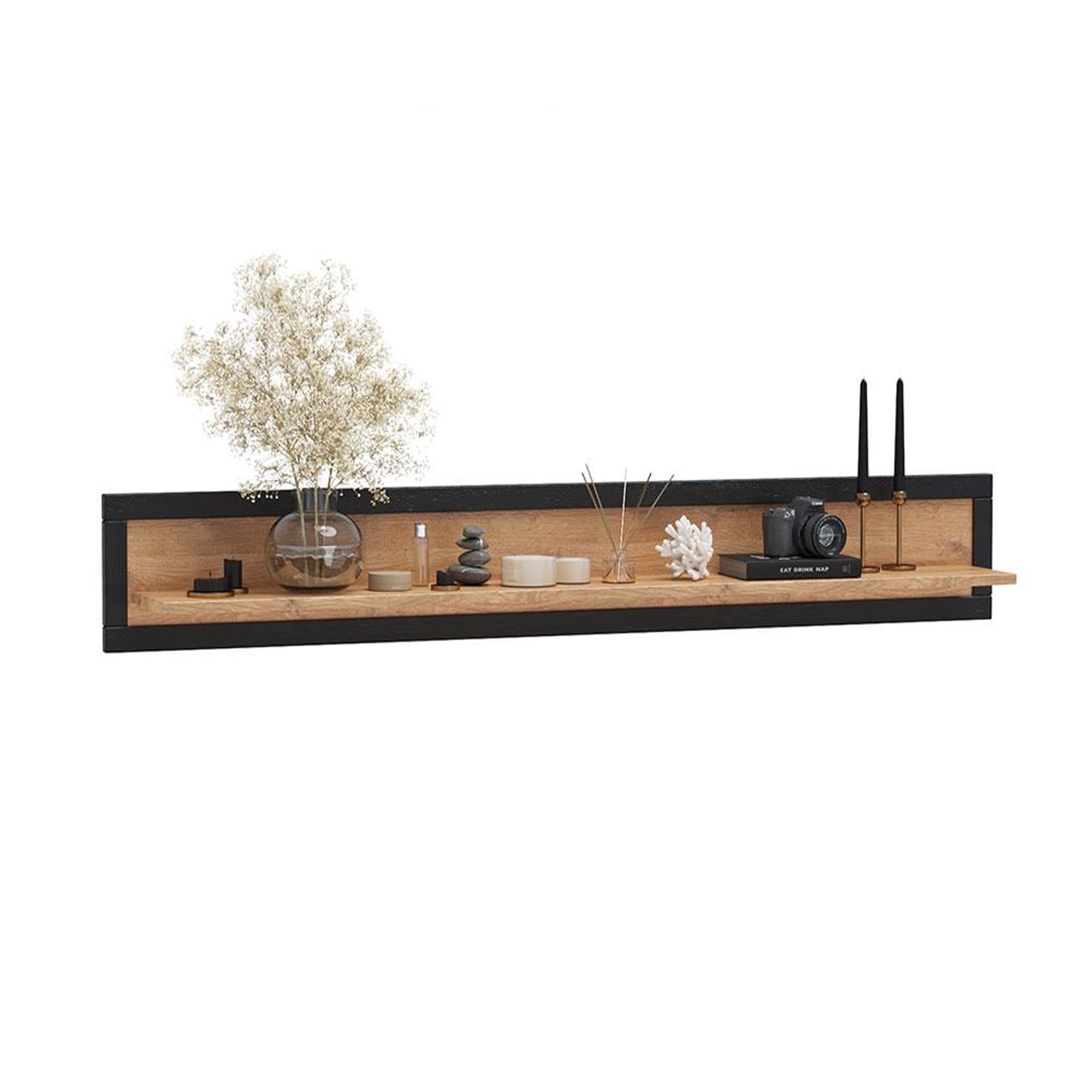 Полиця настінна ФРАНКФУРТ II з дерева - зображення 2