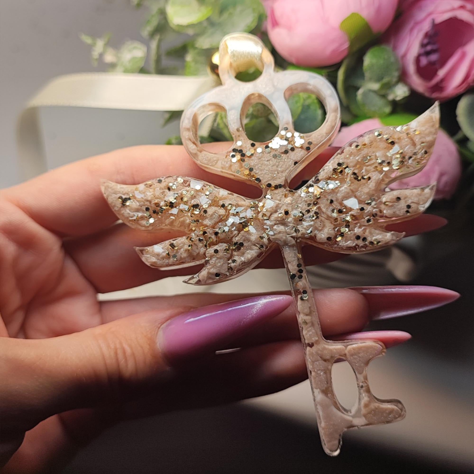 Елочная игрушка КЛЮЧИК, из эпоксидной смолы