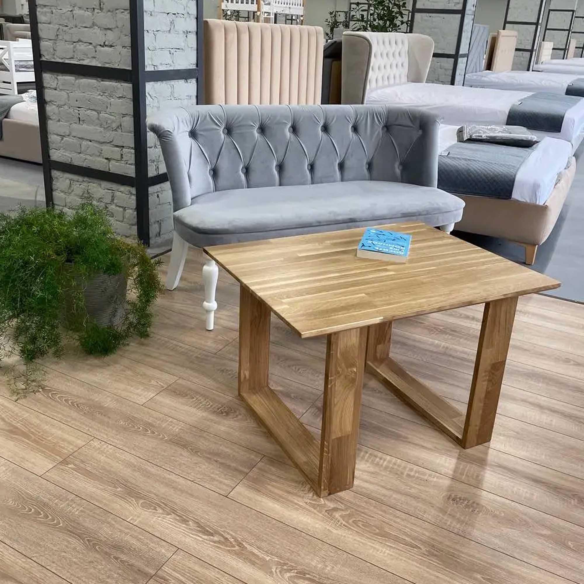 Журнальний столик, дубовий - зображення 2