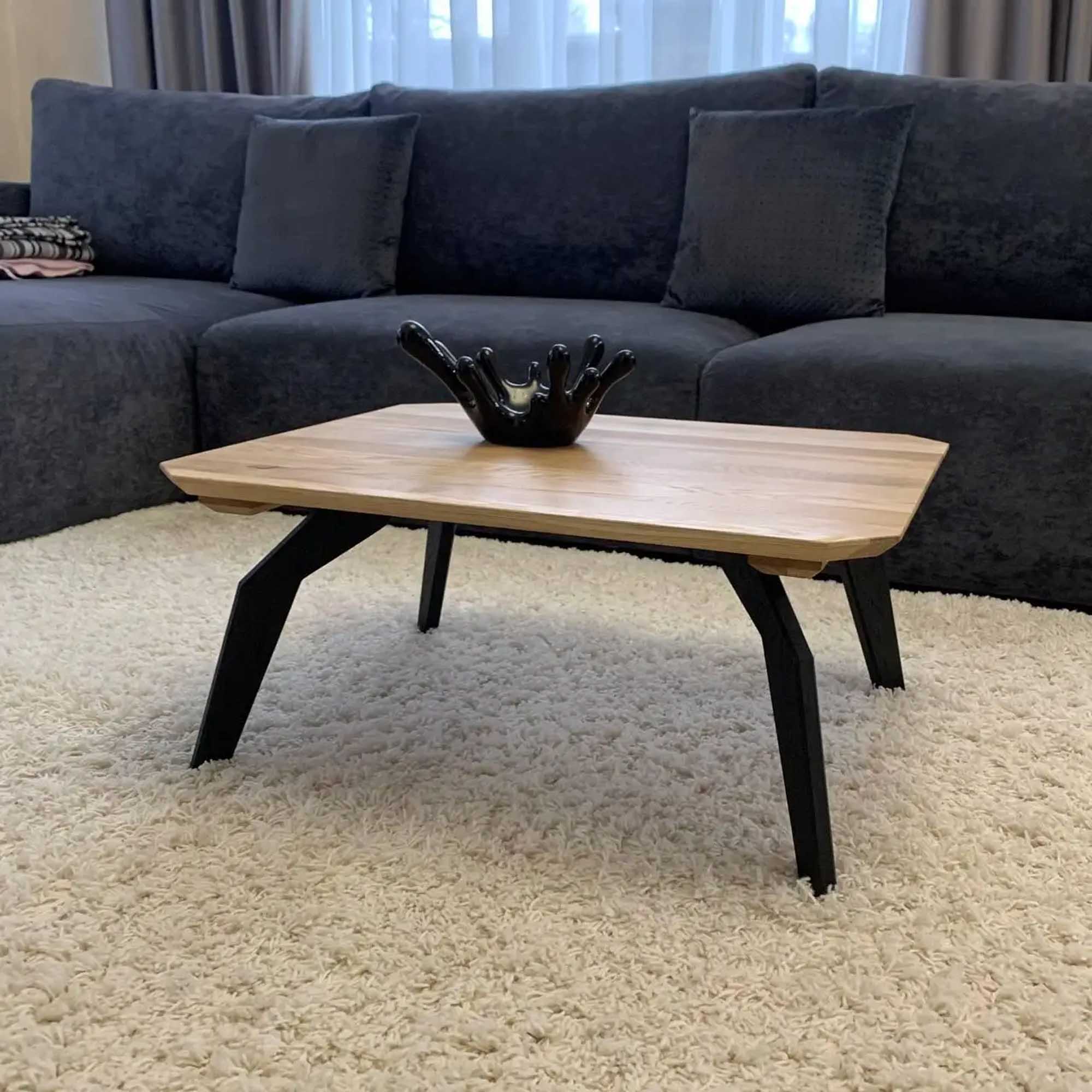 Журнальний столик SPIDER, дубовий - зображення 1