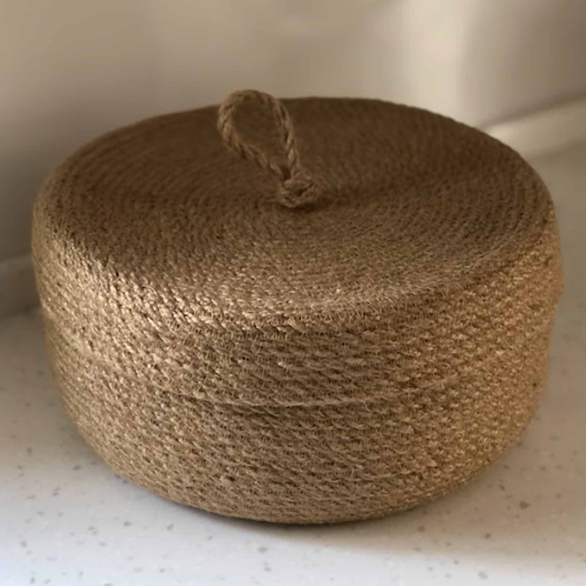 Кошик з джуту - зображення 1