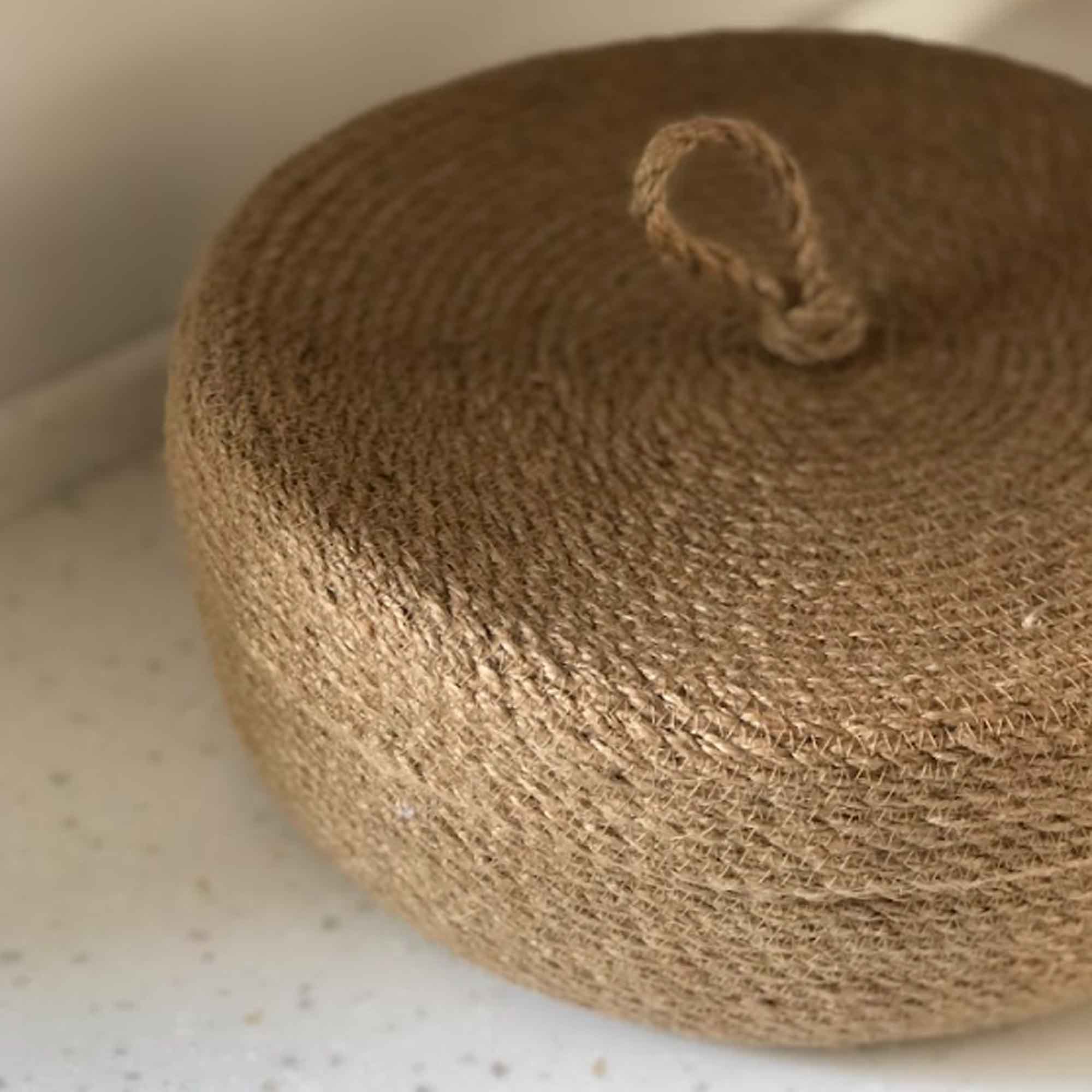 Кошик з джуту - зображення 2