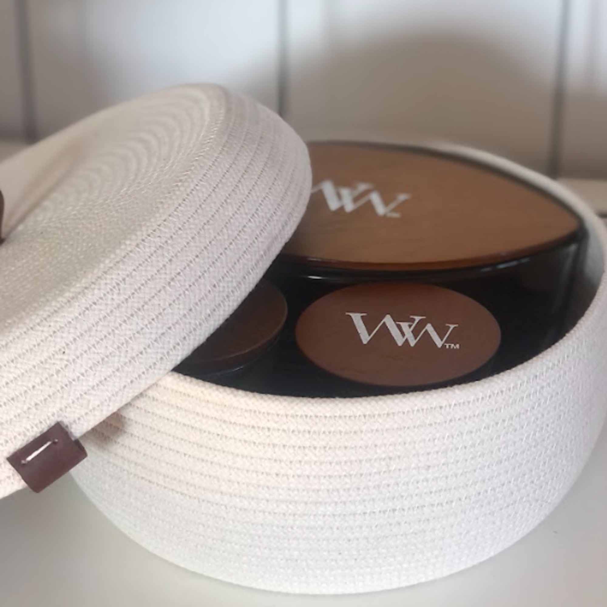 Кошик з кришкою, бавовна - зображення 2