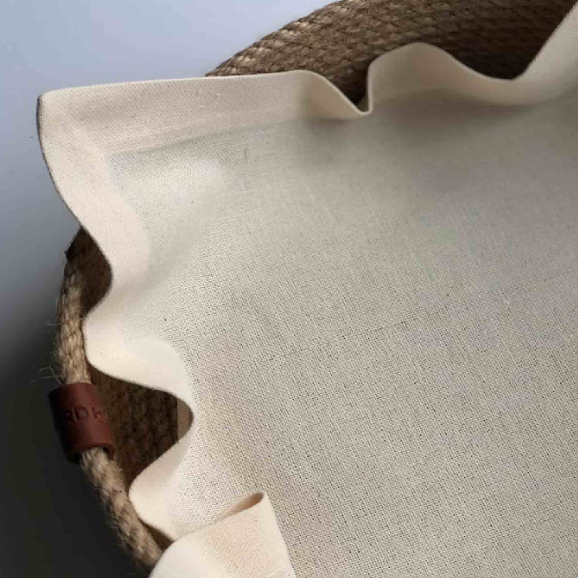 Кошик для зберігання їжі, джут - зображення 2