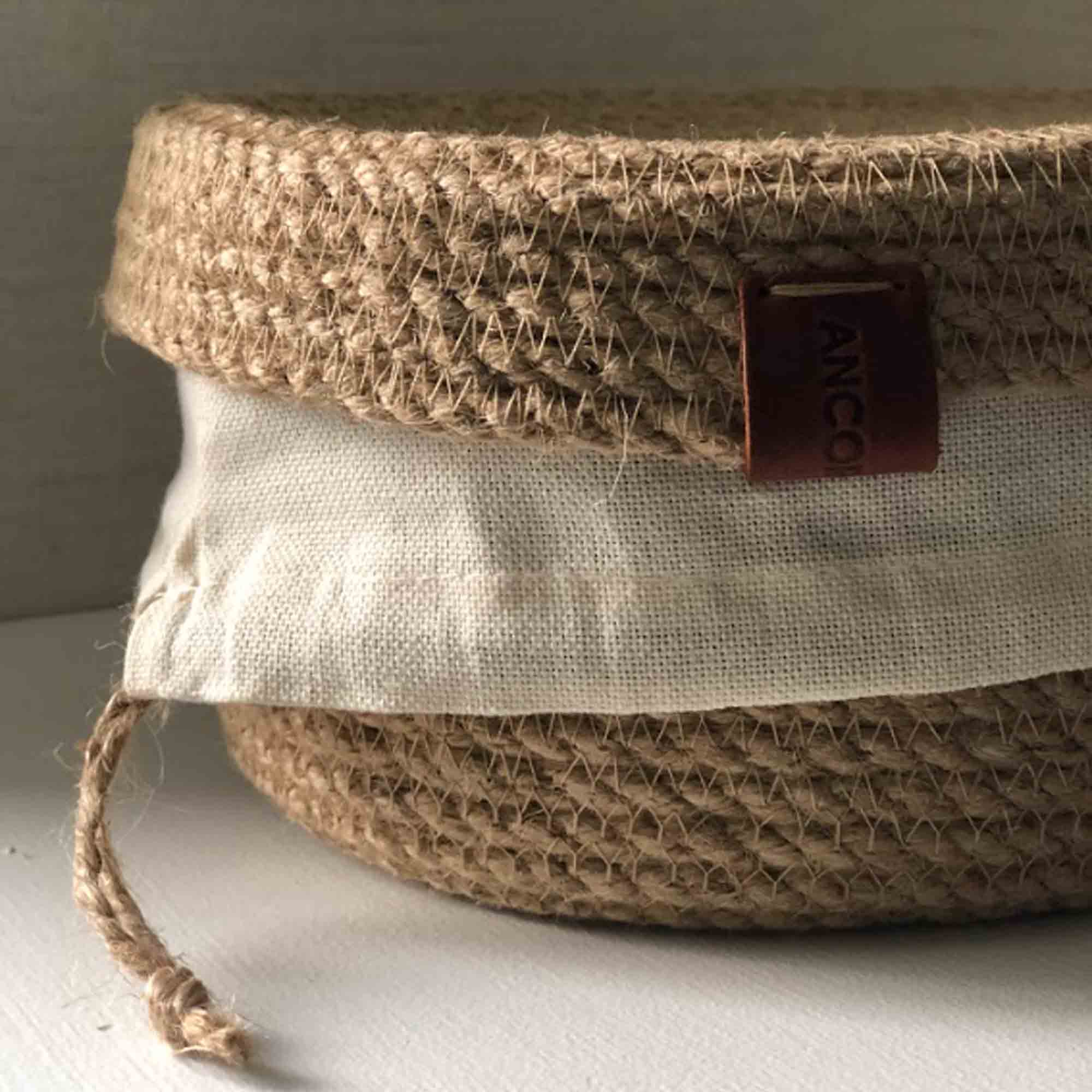 Хлібниця з джуту - зображення 1