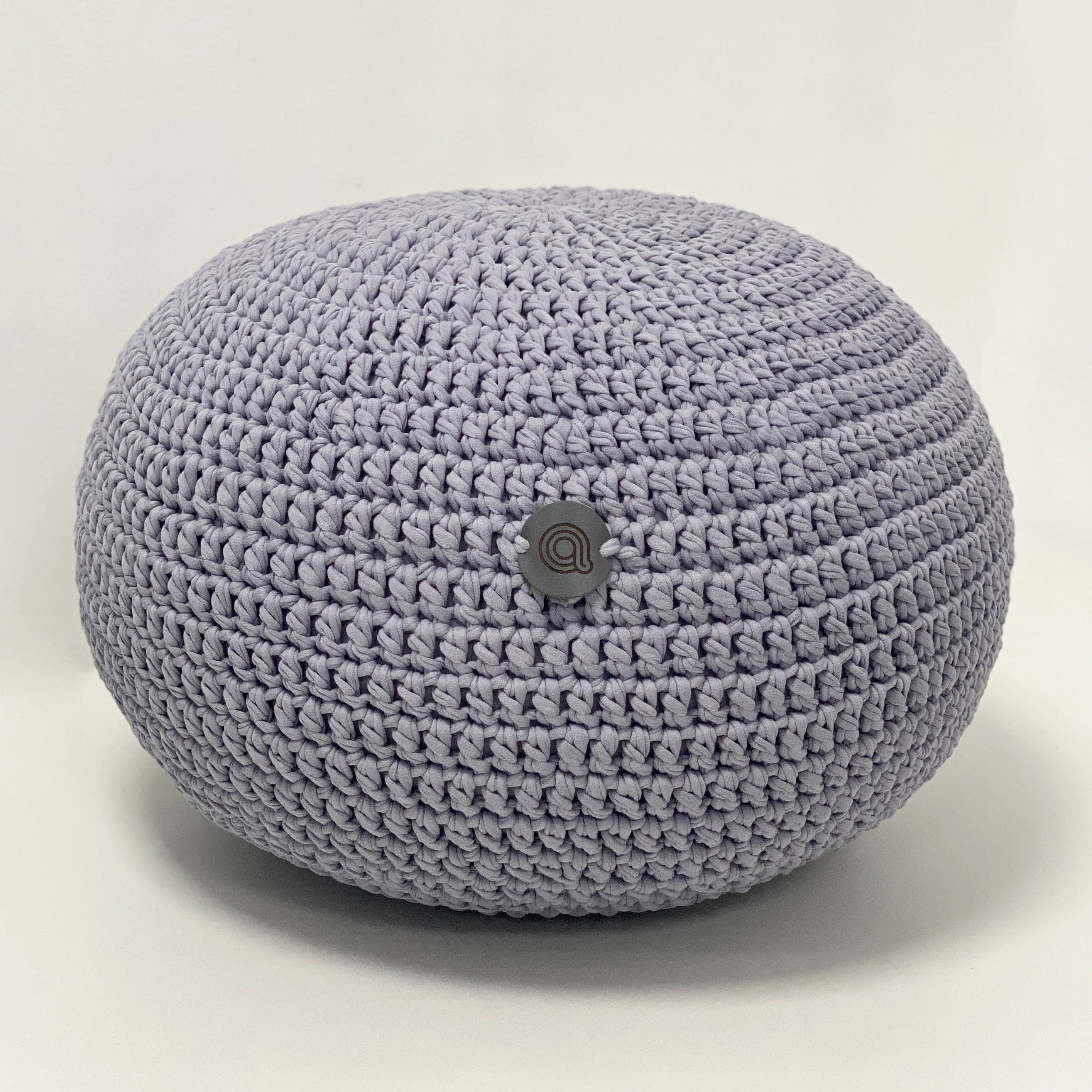 В’язаний пуф MODERN, ручної роботи - зображення 1