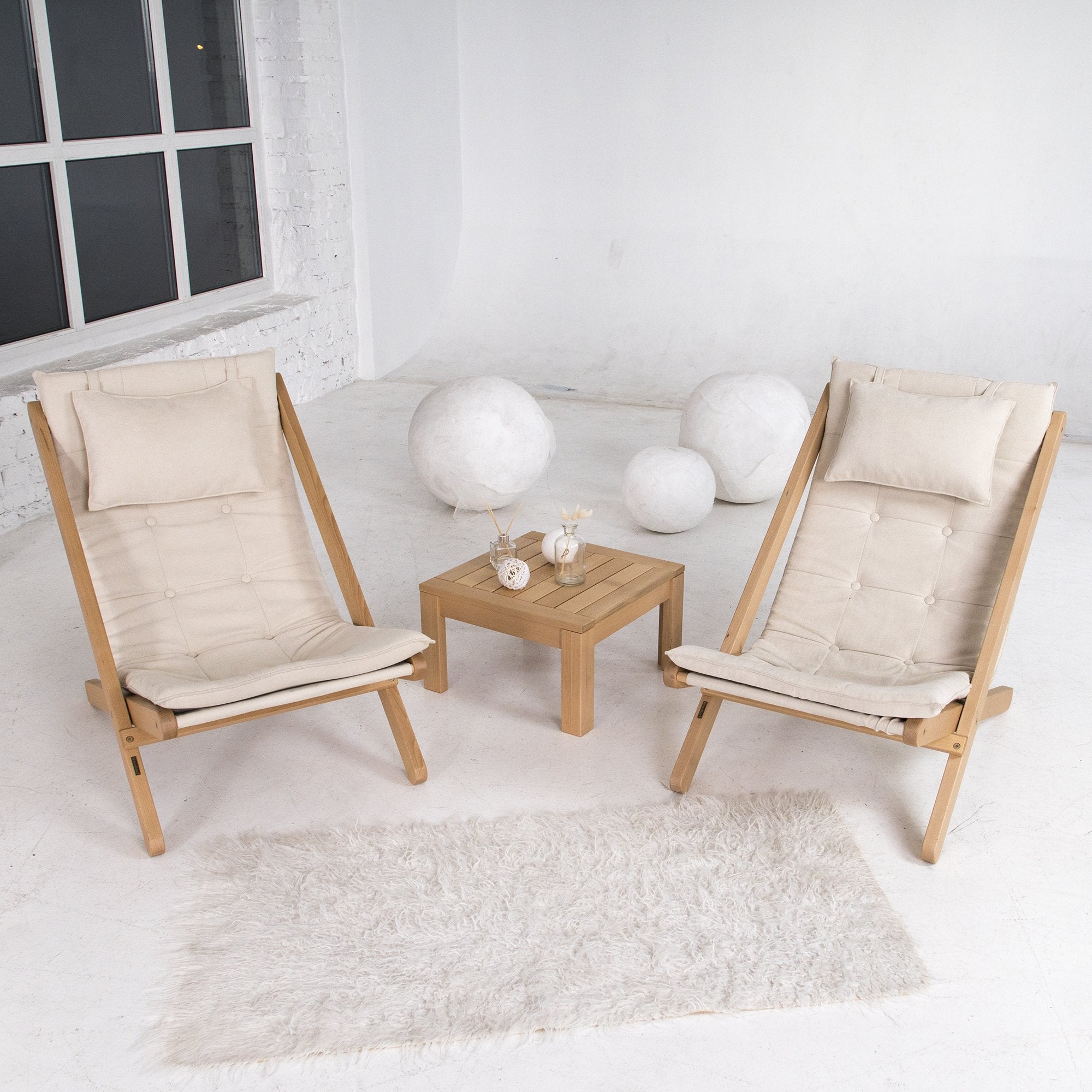 Шезлонг ALLEGRO з м'яким сидінням та підголівником - зображення 2