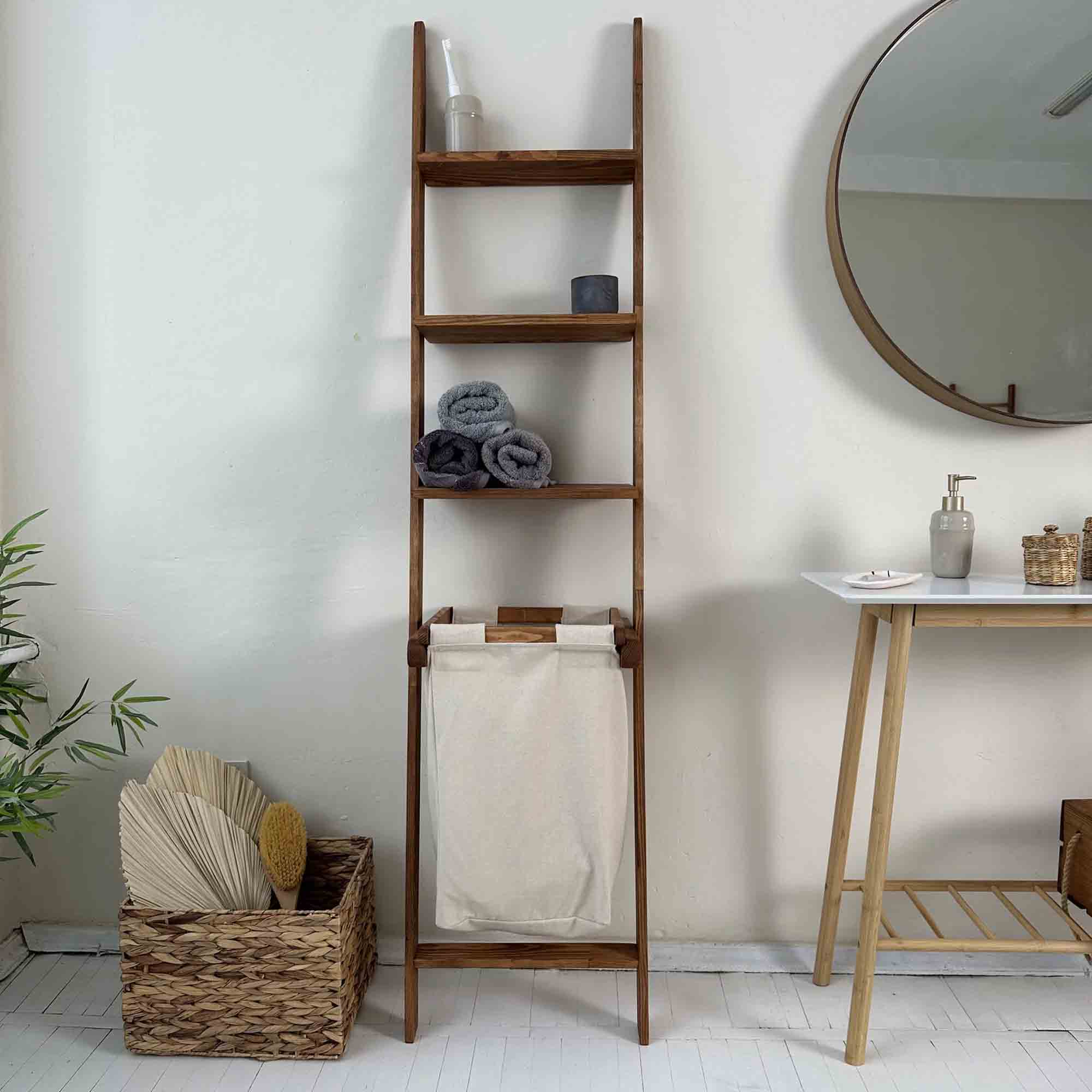 Етажерка AMBRA, з кошиком для білизни - зображення 2