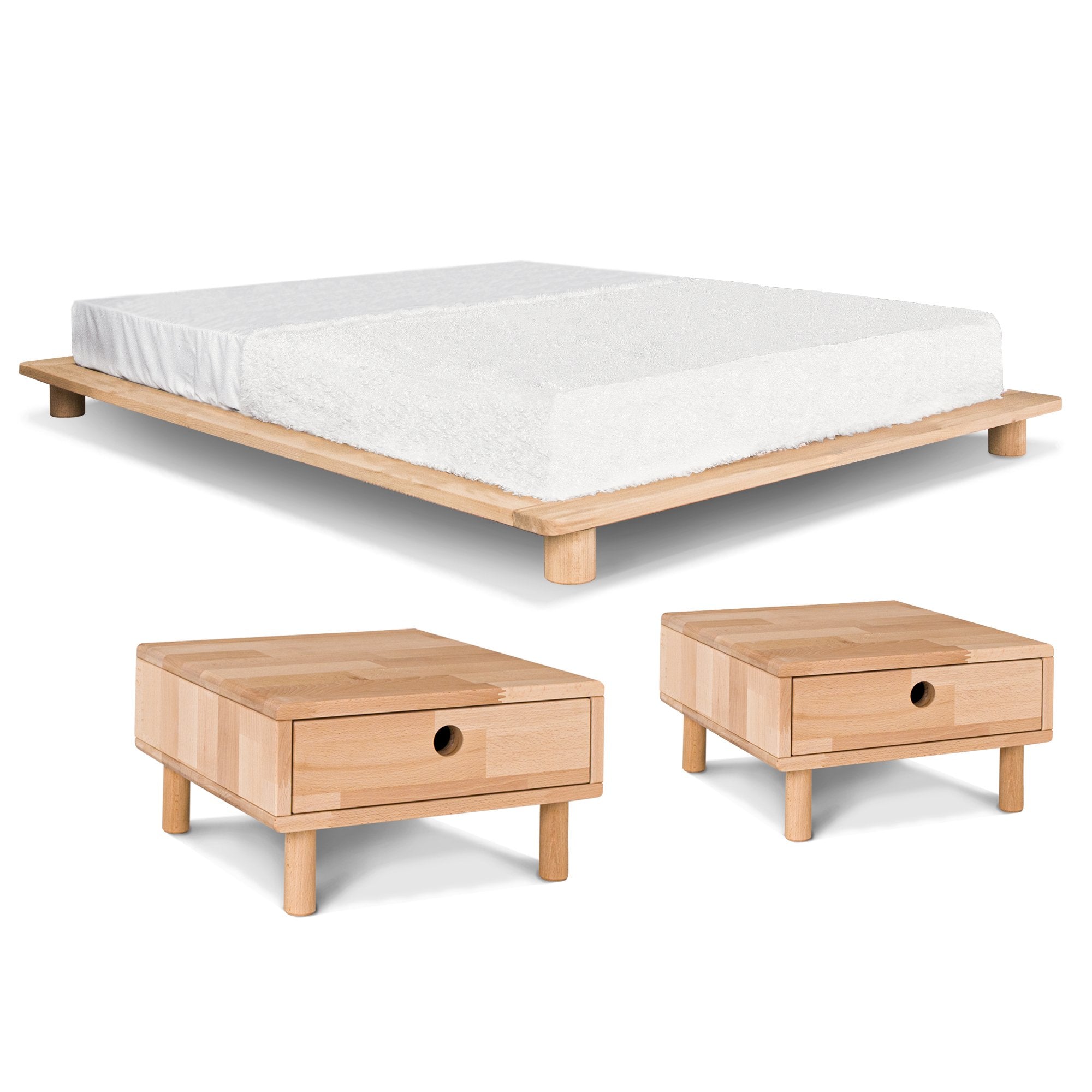 Комплект меблів CONE, ліжко + 2 приліжкові тумби