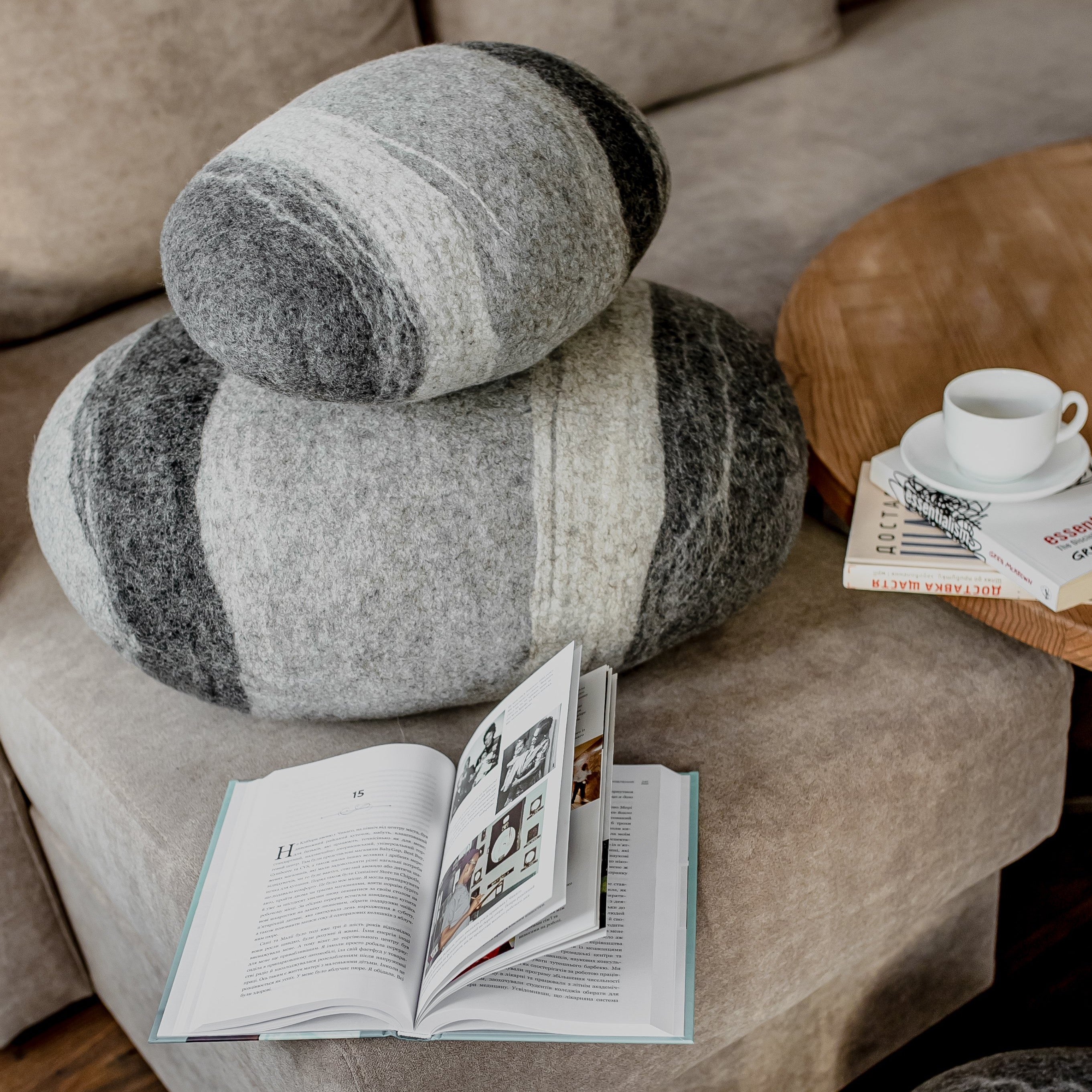 Камінь-пуф TROVANT з вовни - зображення 2