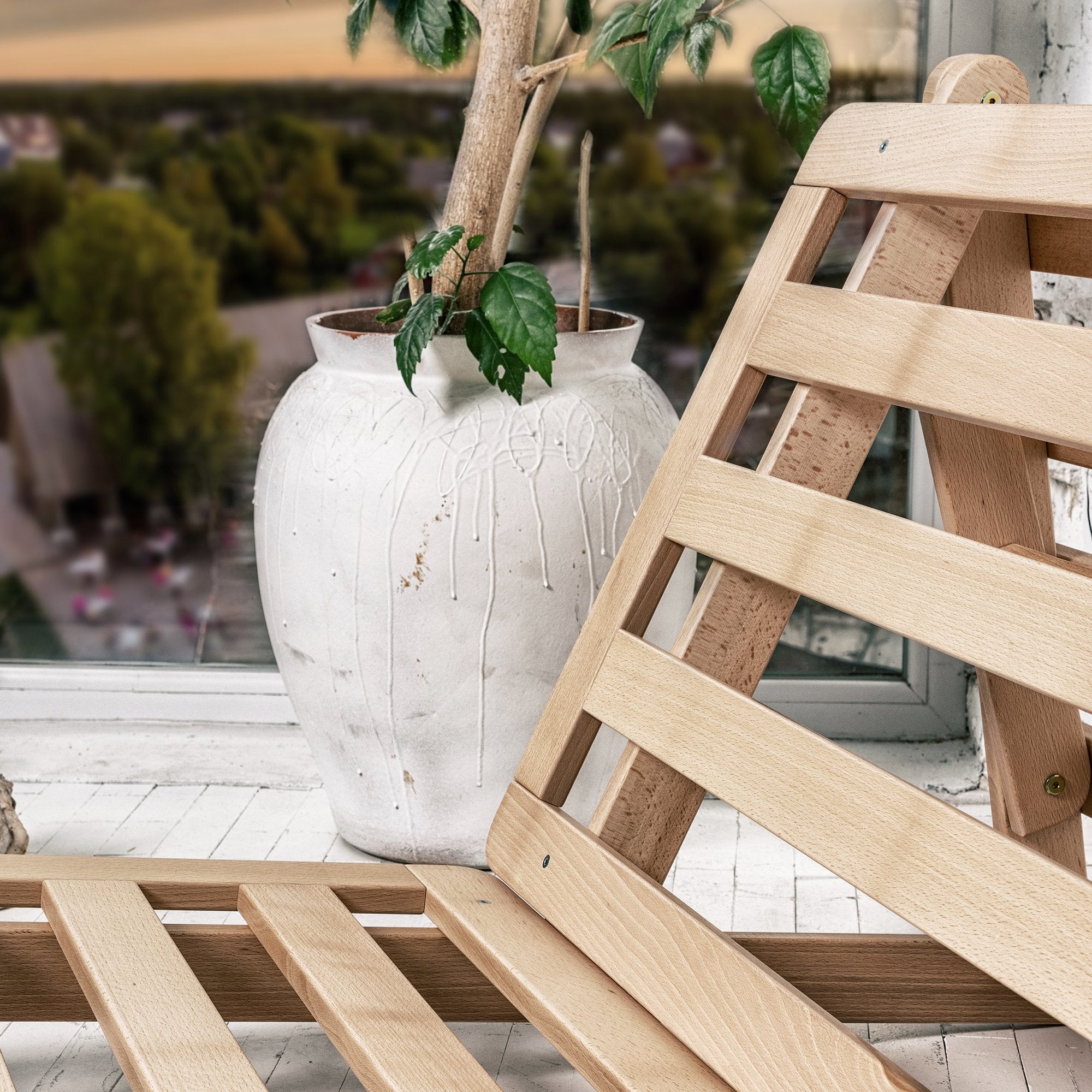 Крісло-футон LAYTI-90, бук натурального кольору - зображення 3