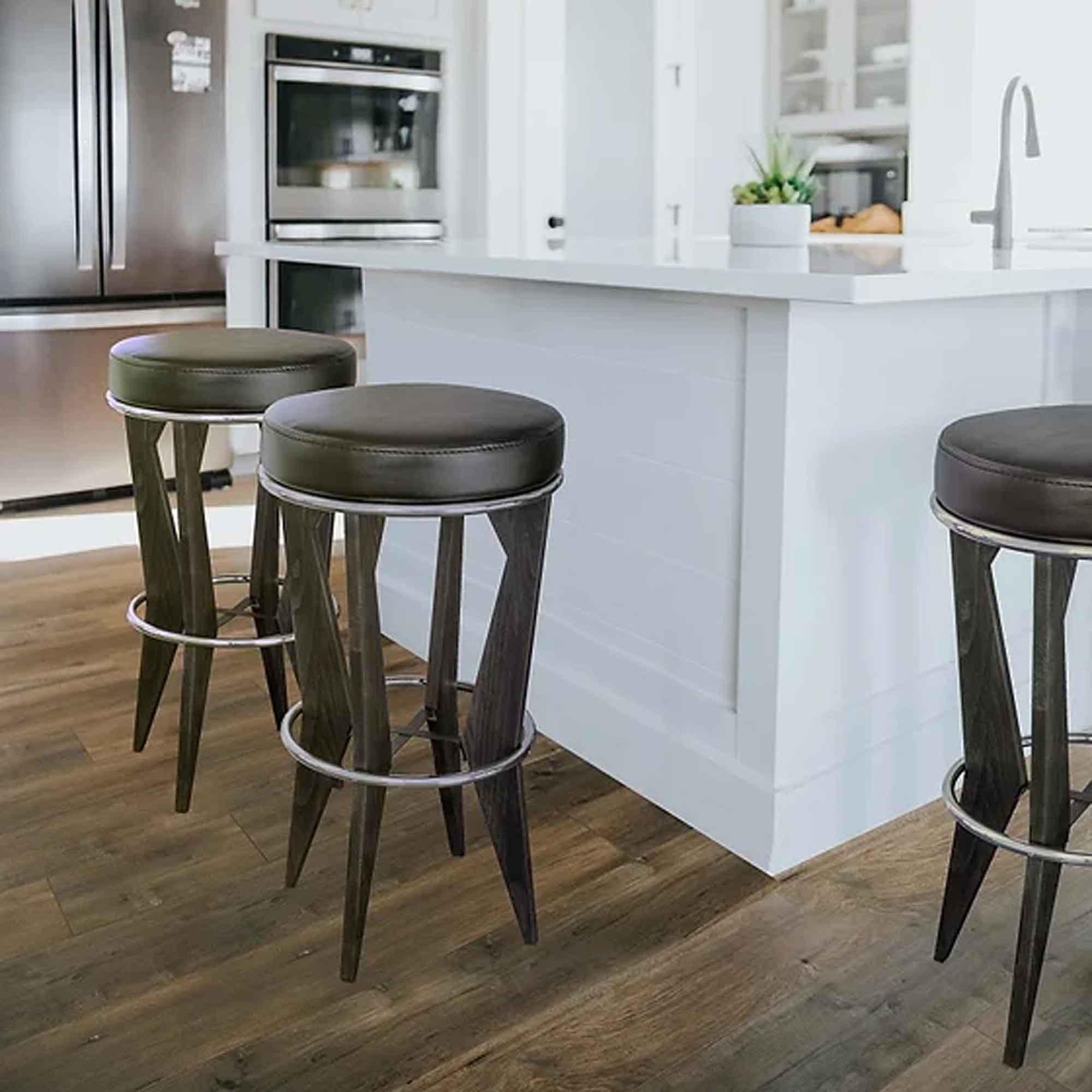 Табурет барний MANET з бука - зображення 2