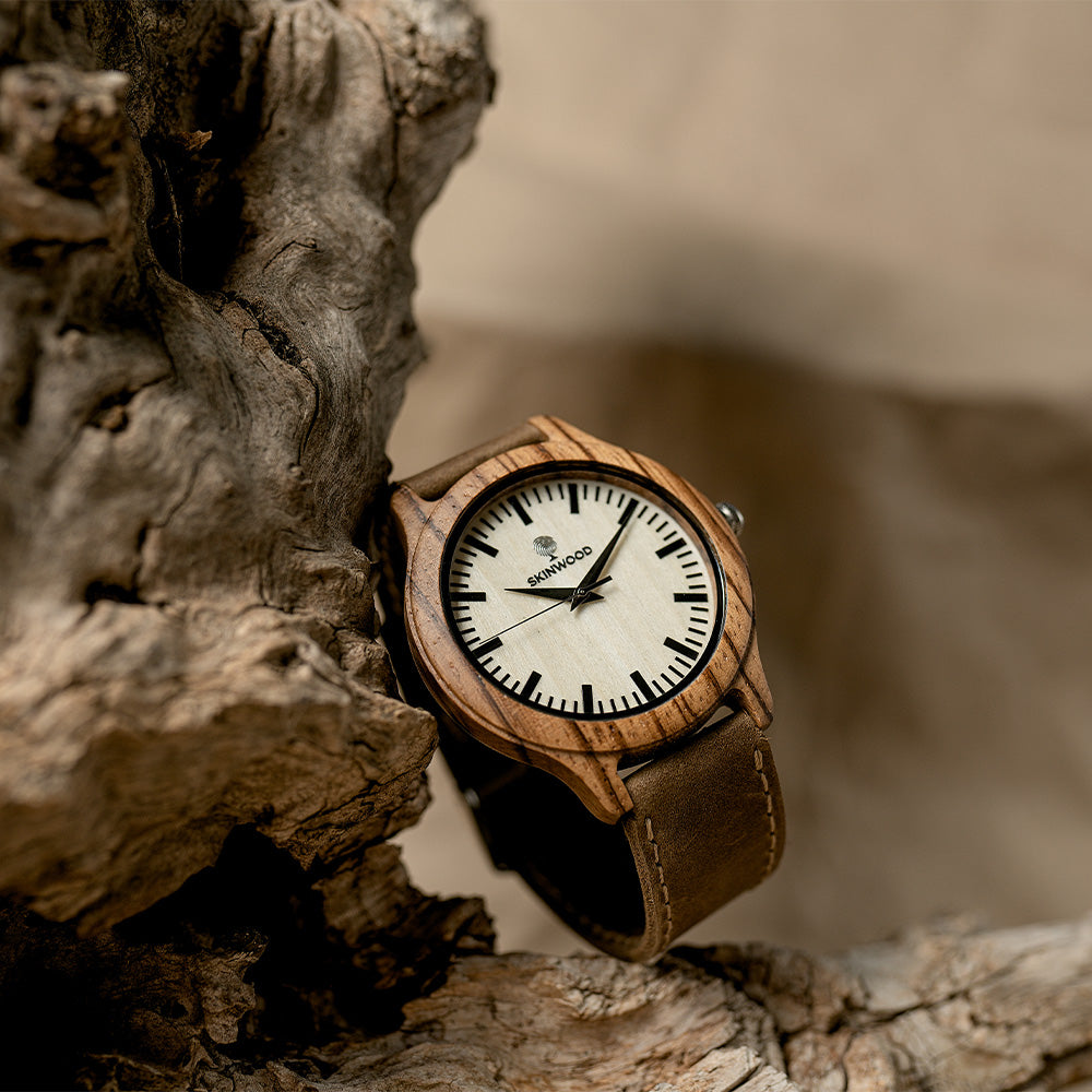 Годинник наручний ZEBRA з дерева