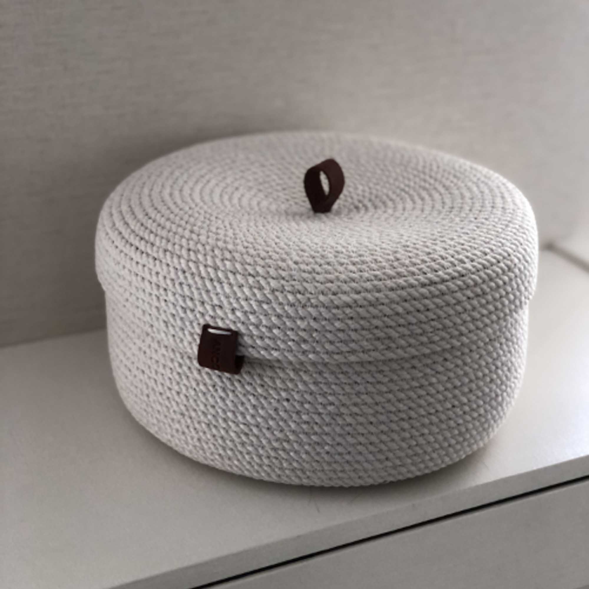 Кошик білий, бавовна - зображення 2