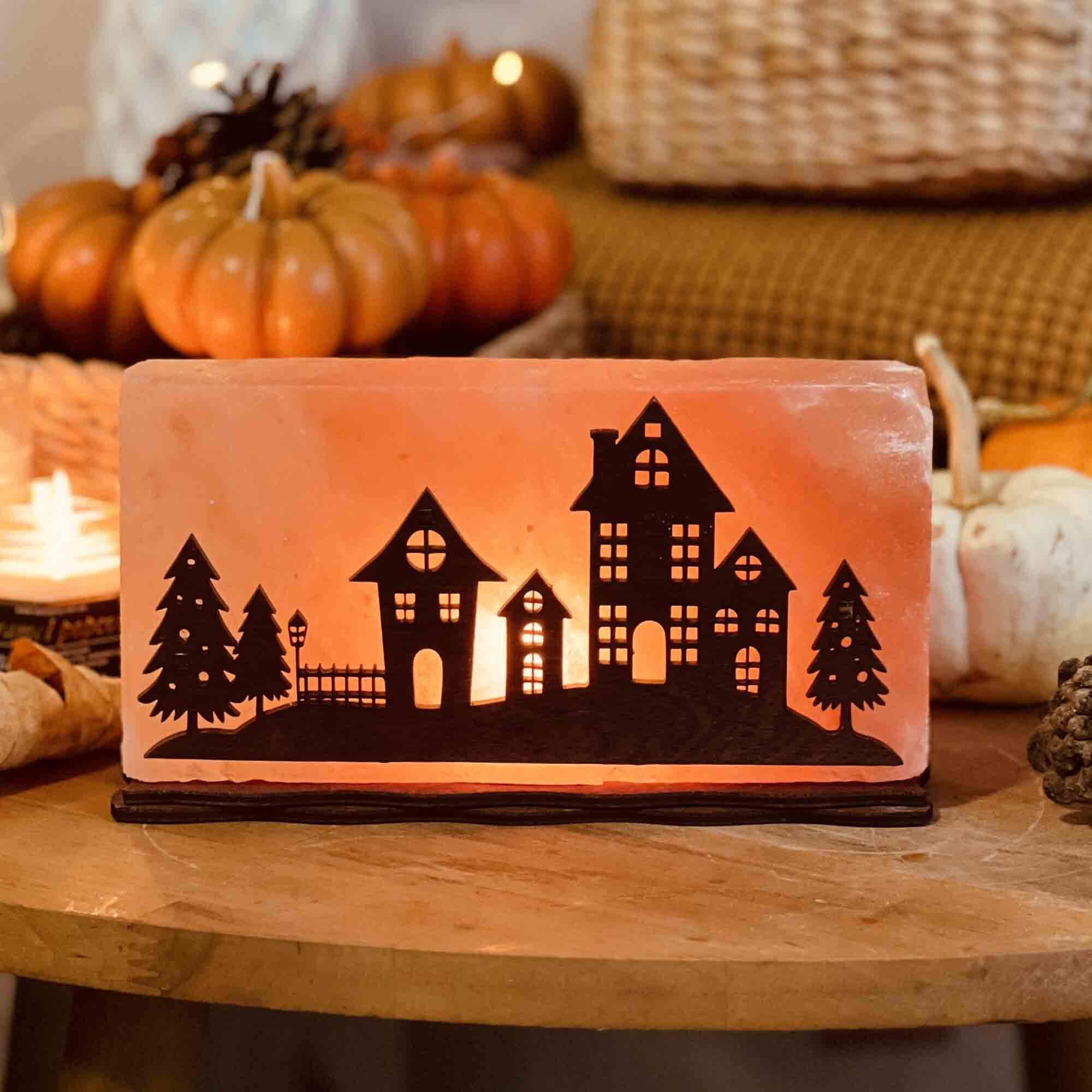 Соляна лампа БУДИНОЧКИ - зображення 1