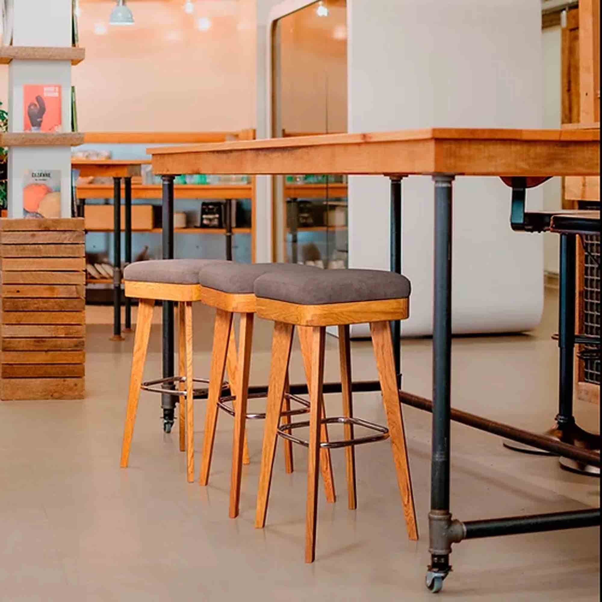 Табурет барний NYTTA з бука - зображення 2