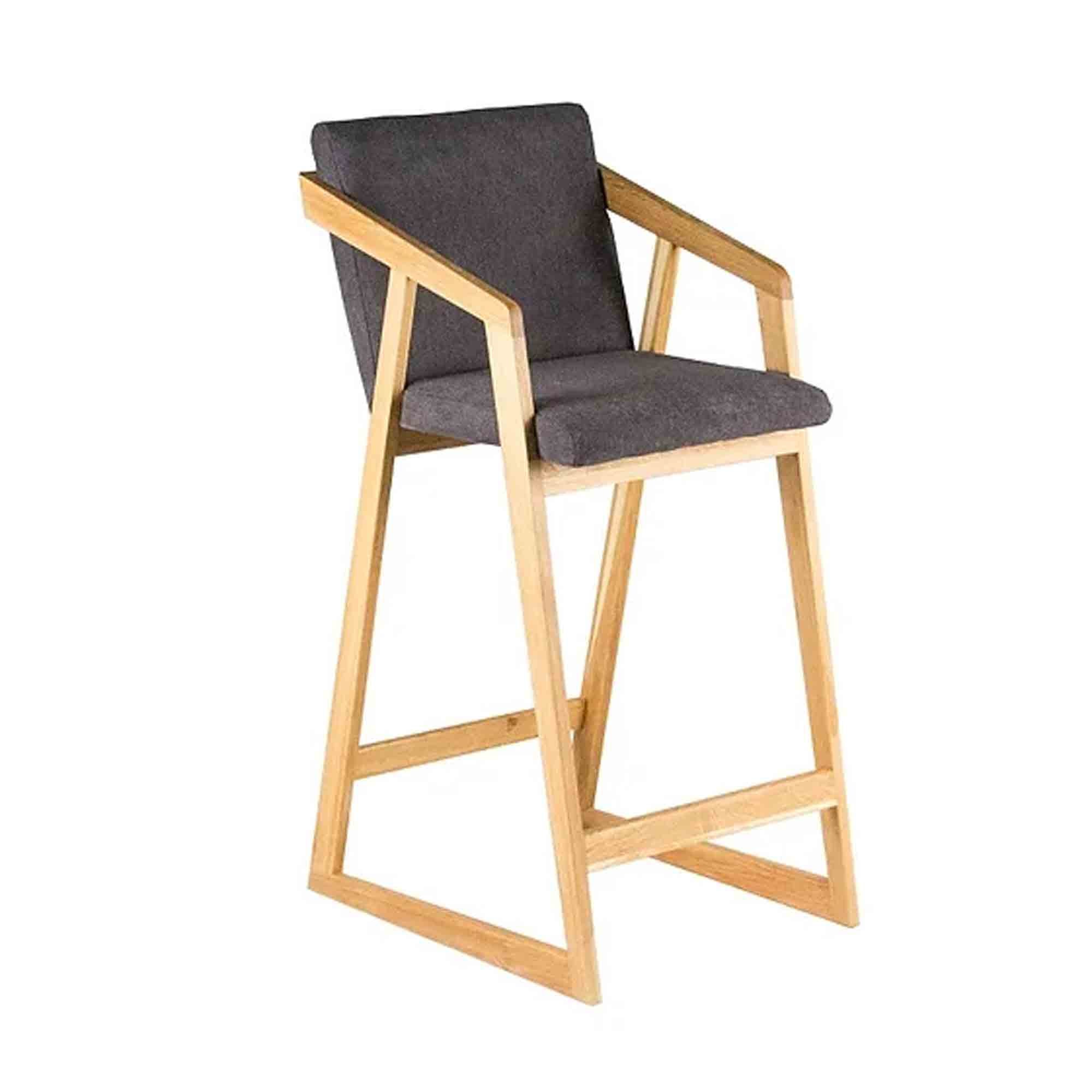 Крісло барне RISE з бука - зображення 1
