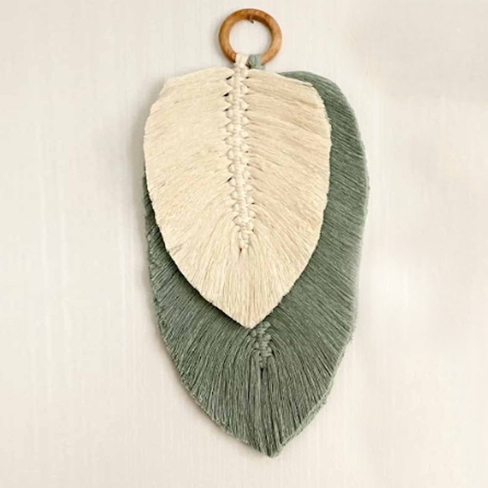 Панно 2 ЛИСТОЧКИ, бавовна