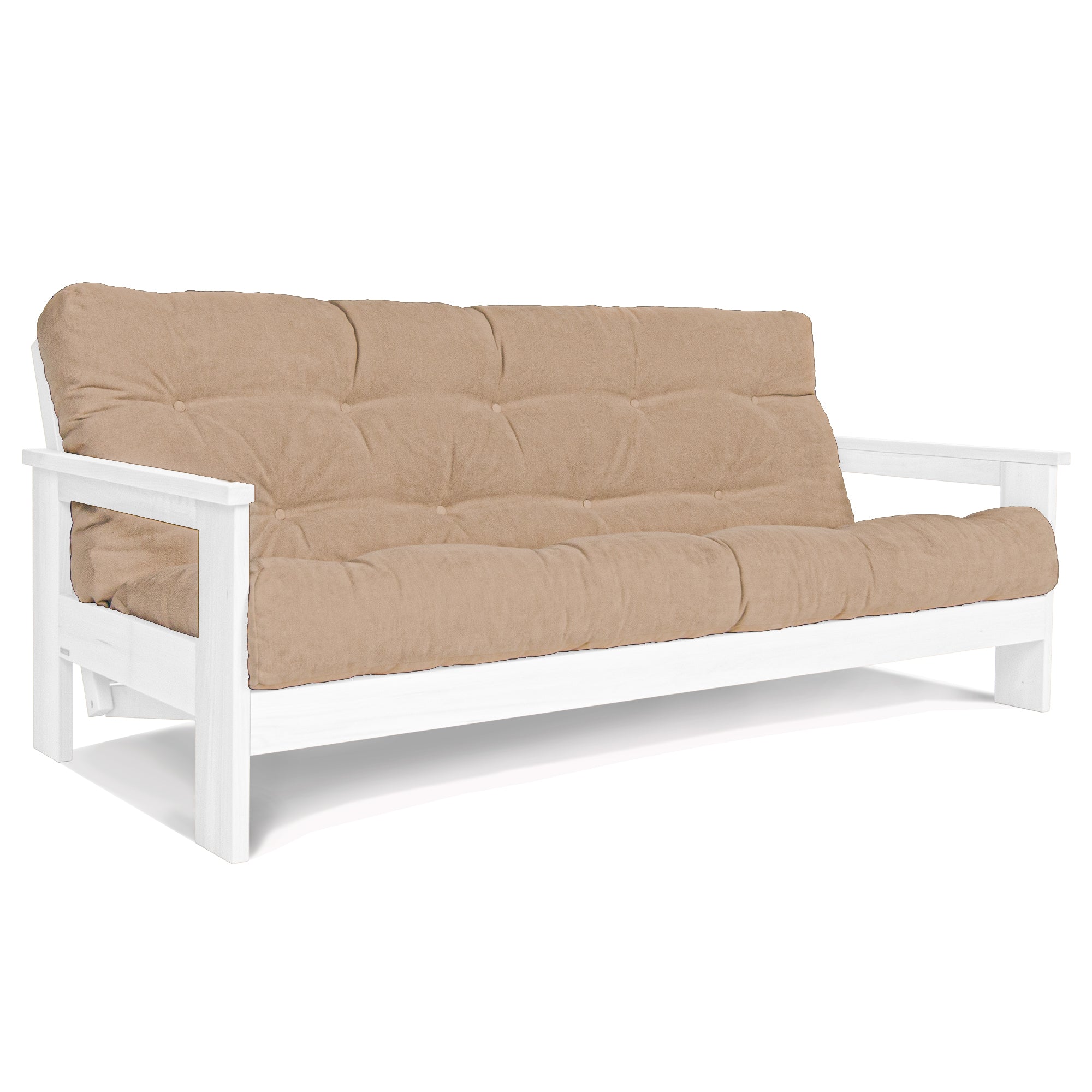 Раскладной диван-футон MEXICO, каркас белого цвета