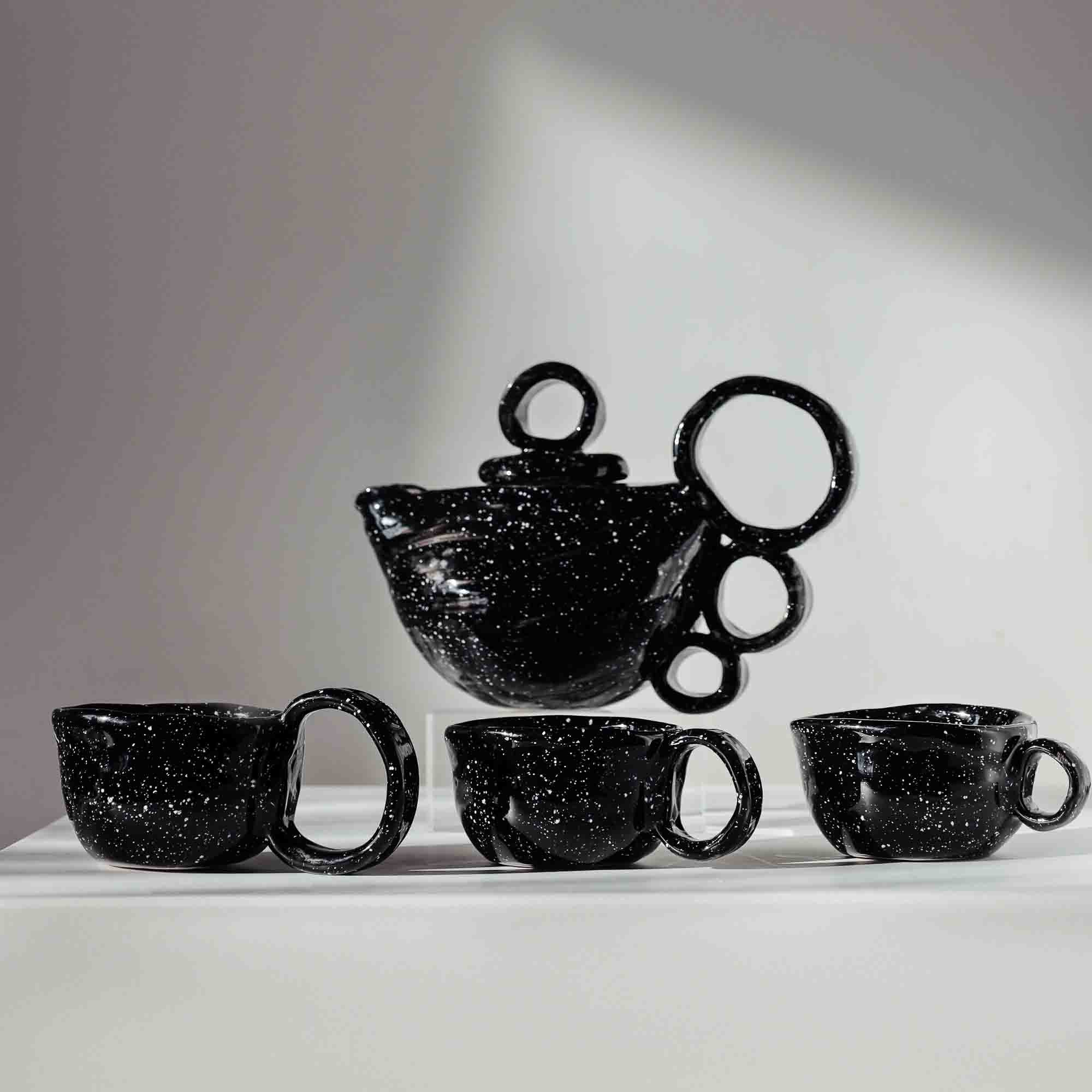 Чайний набір COSMO TEA SET, чайник та три піали
